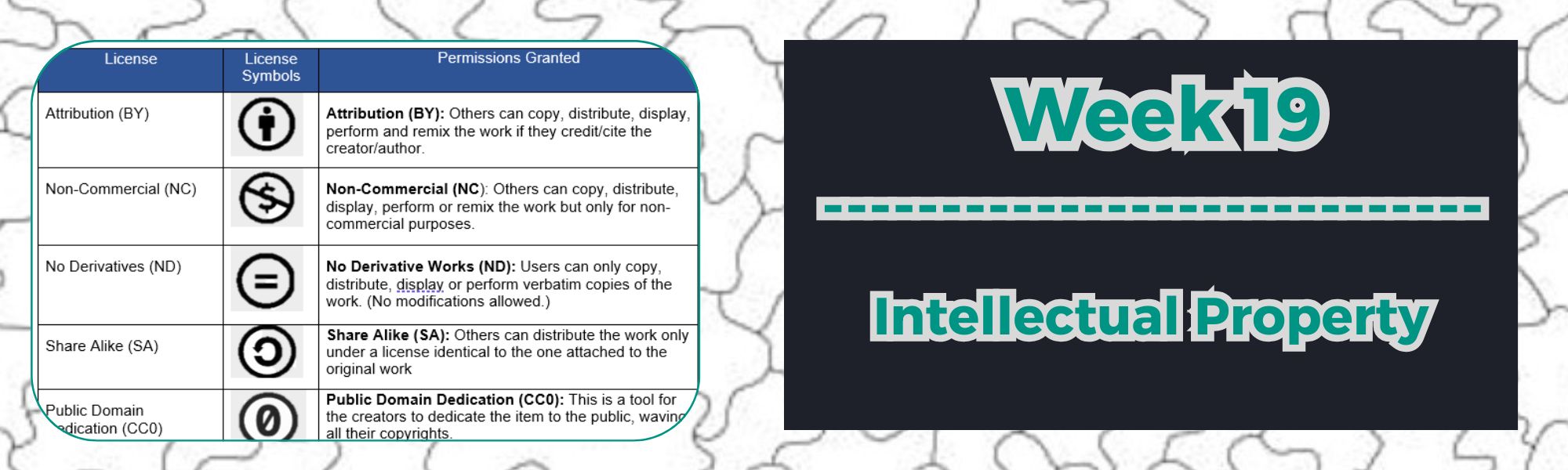 WEEK 19: Invention, Intellectual Property, and Income
