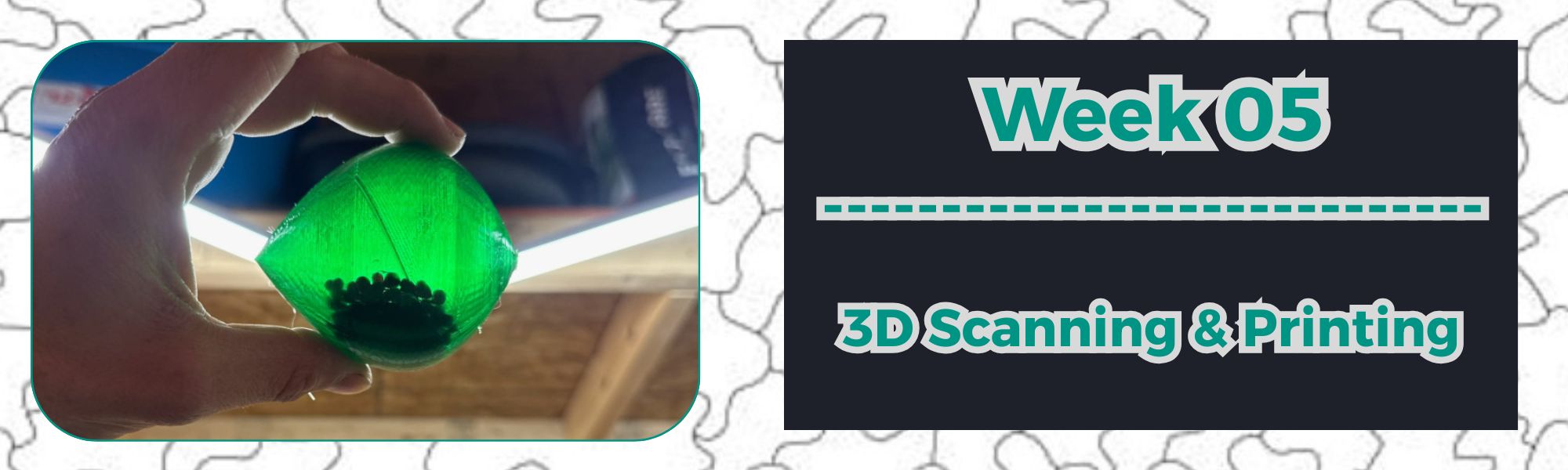 WEEK 05: 3D Printing and Scanning