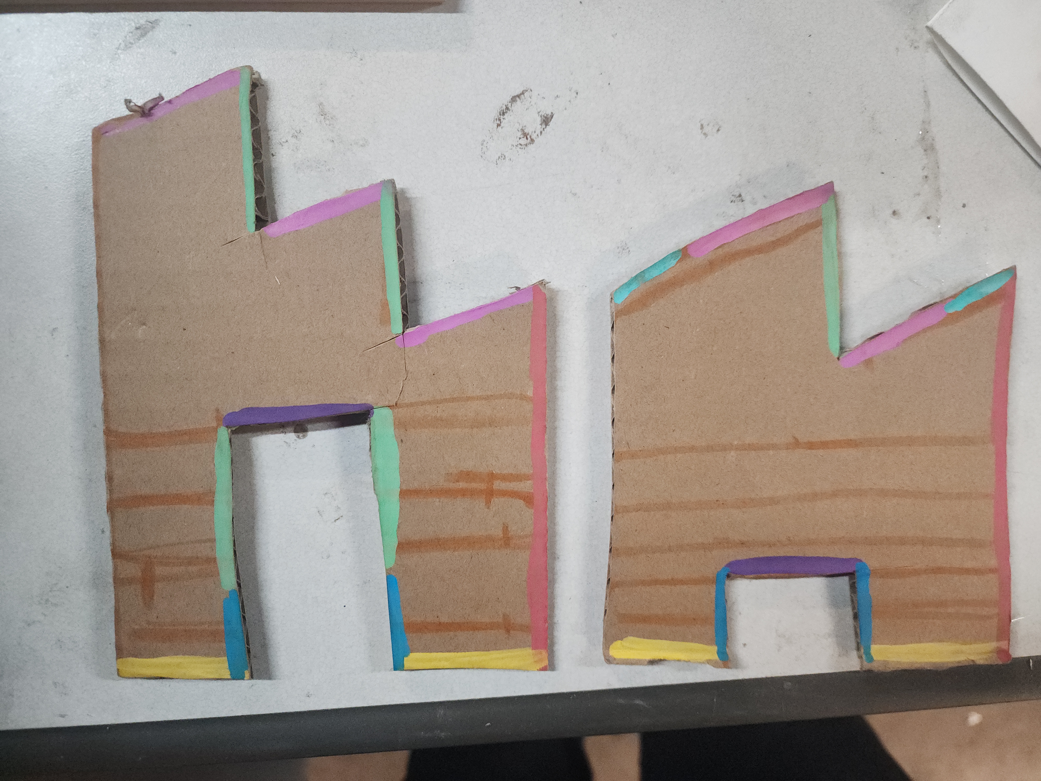 insert color coded lines photo