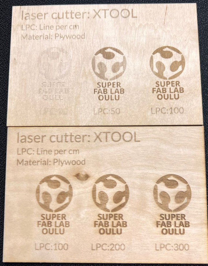 LPC engraving test