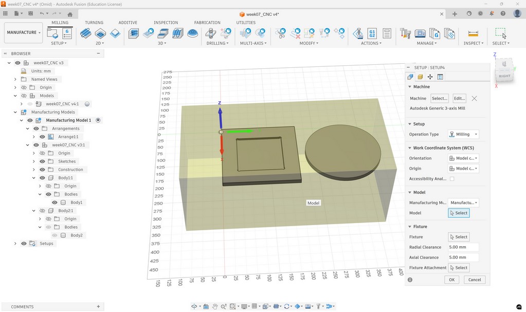 2D contour settings