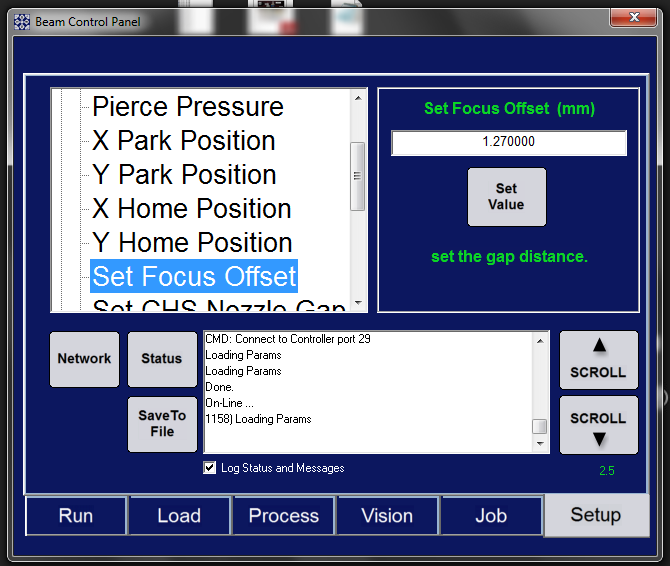 Set Focus — step 1
