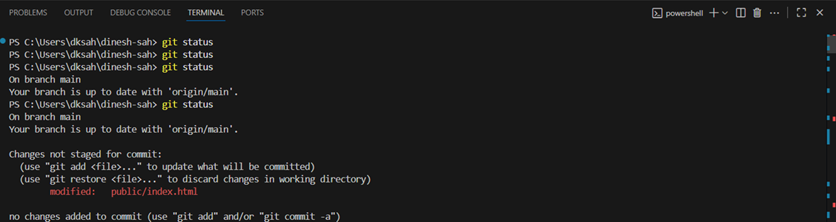 Navigating to Fab repository