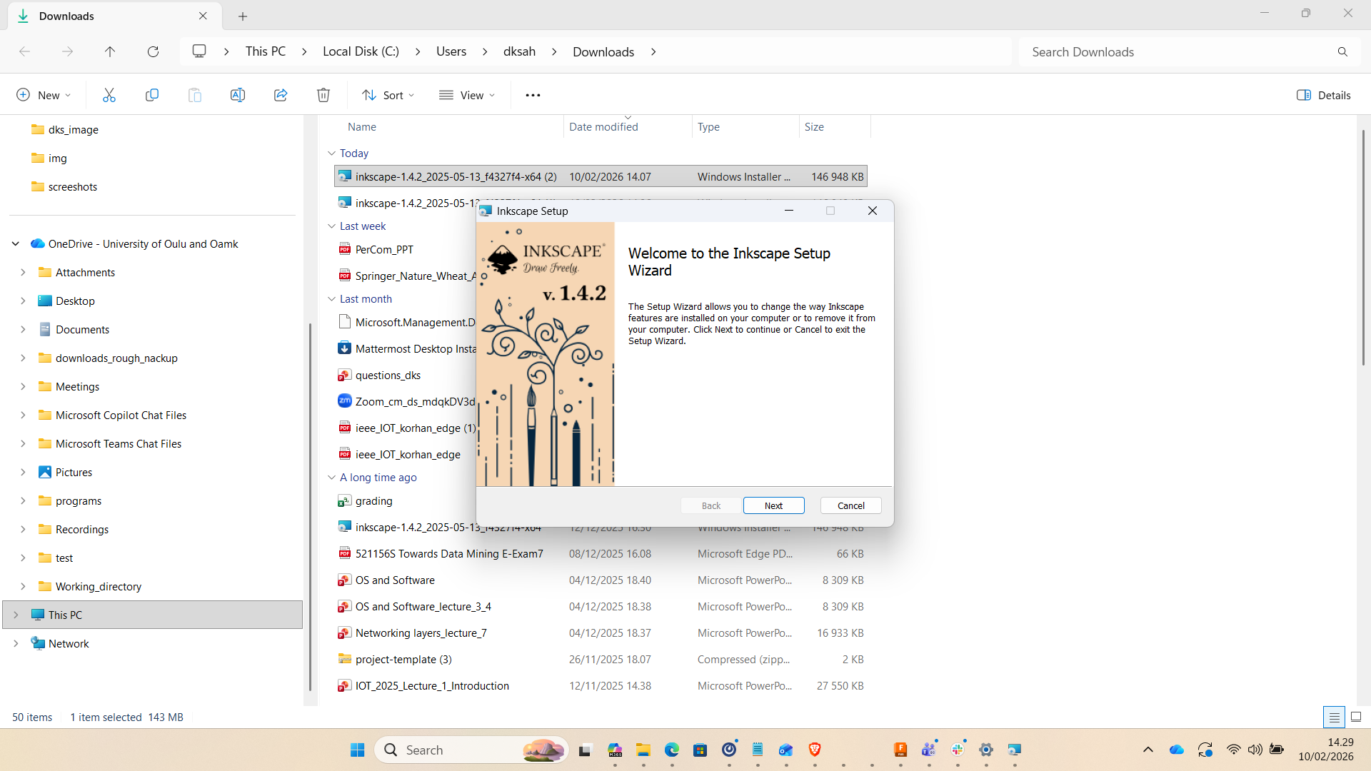 Inkscape Installation