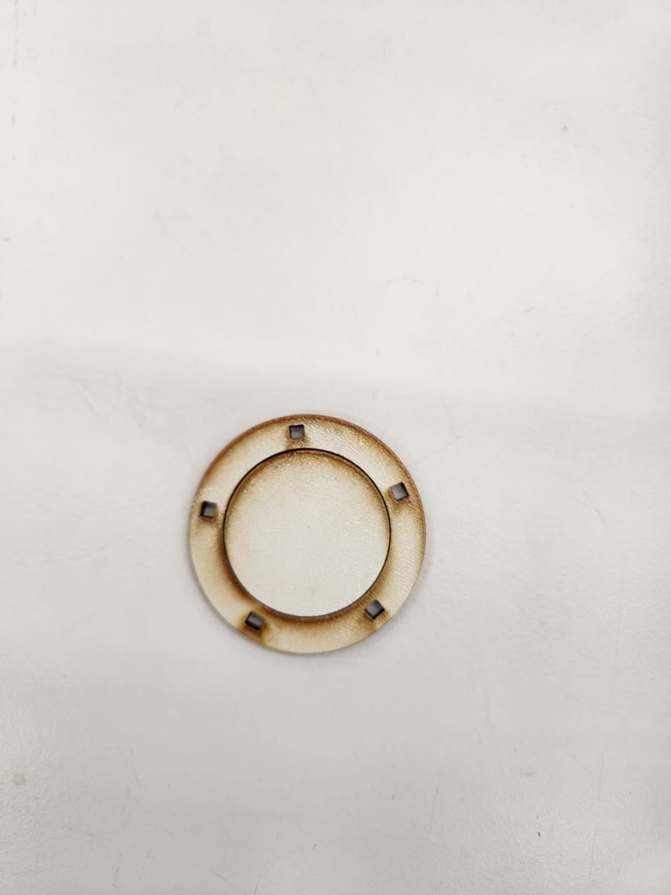 Laser cut circular base