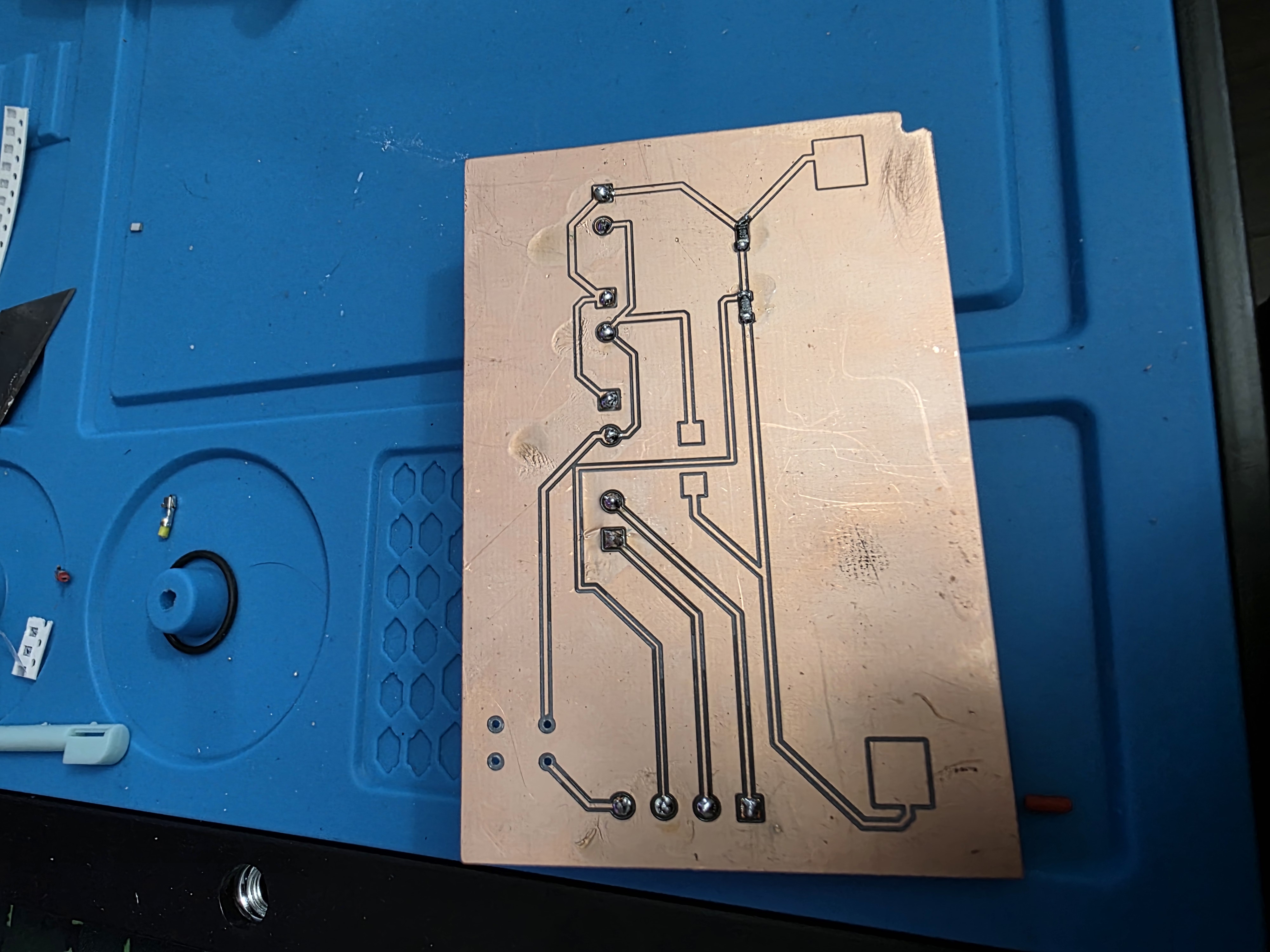 PCB milling and electronics