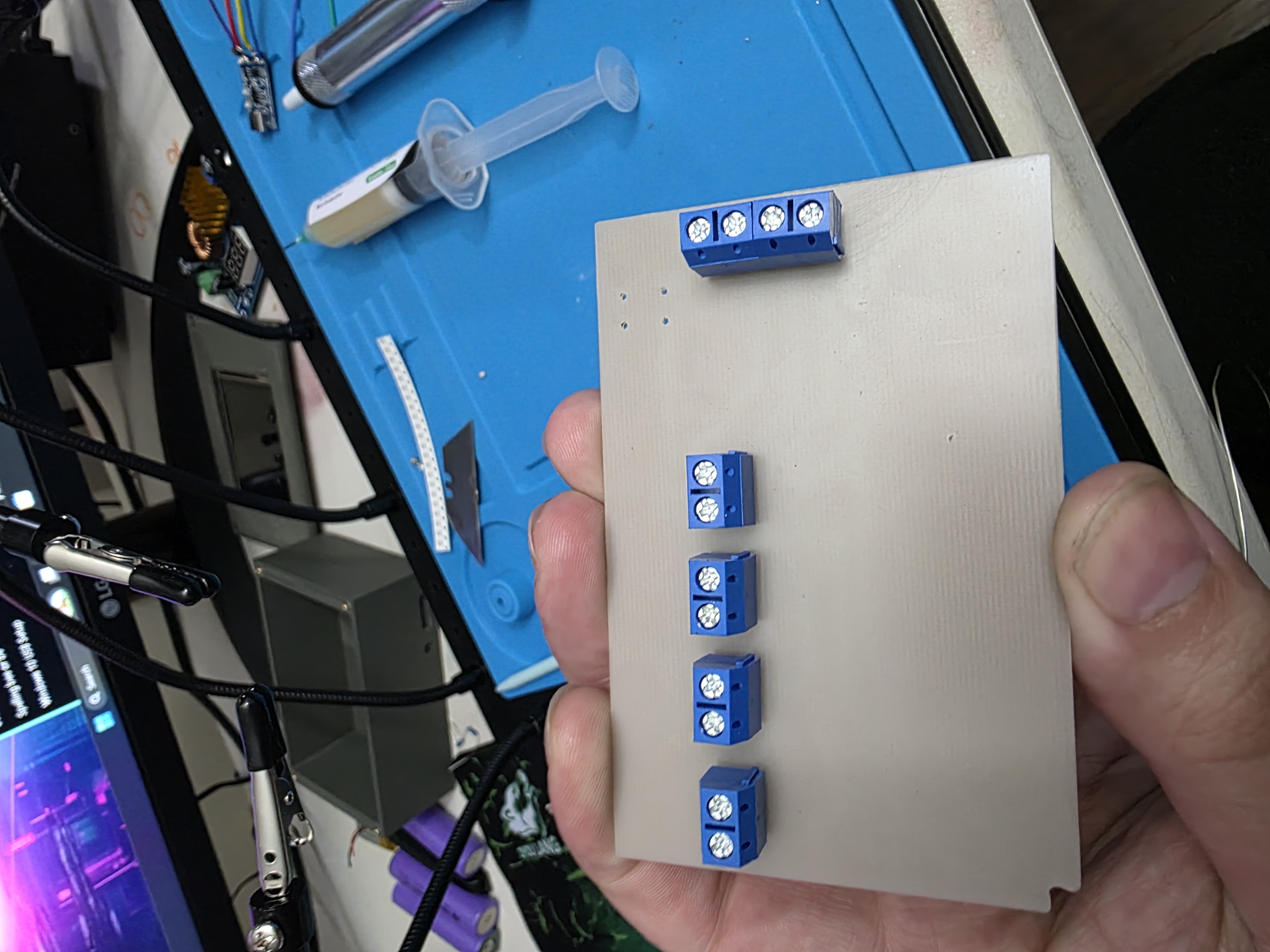 PCB milling and electronics