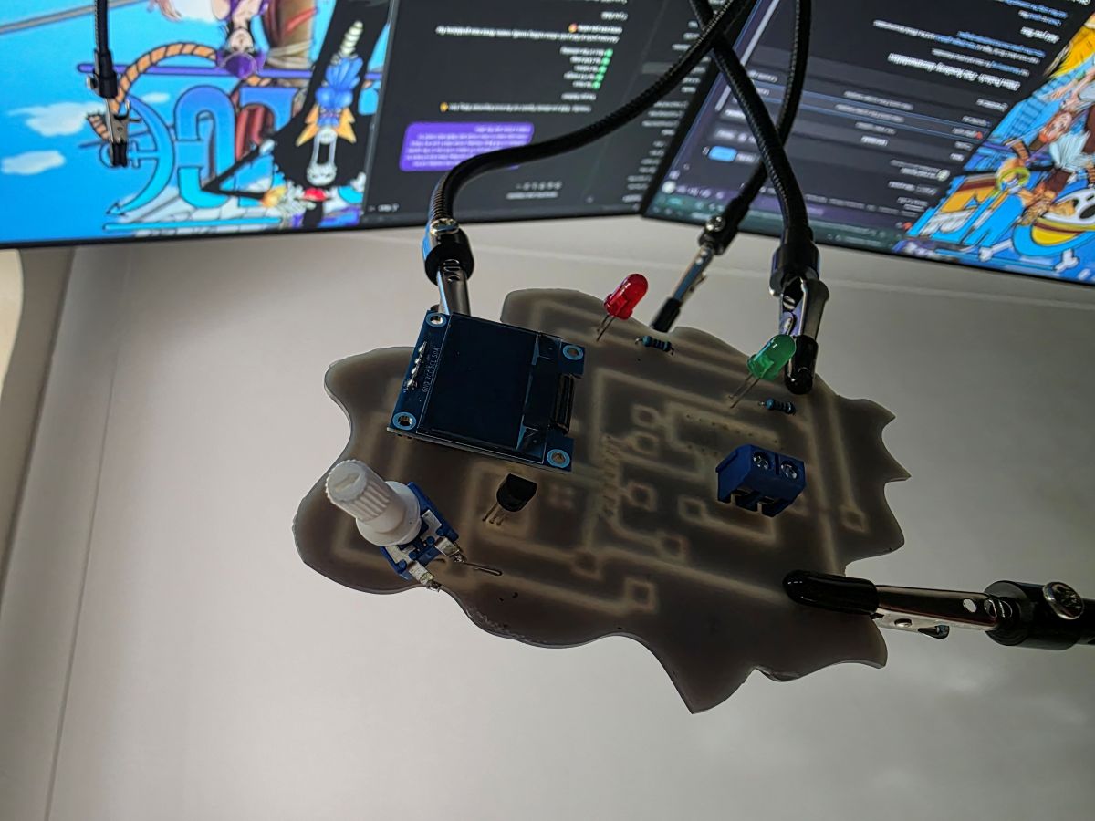 Finished working RP2350 input device board