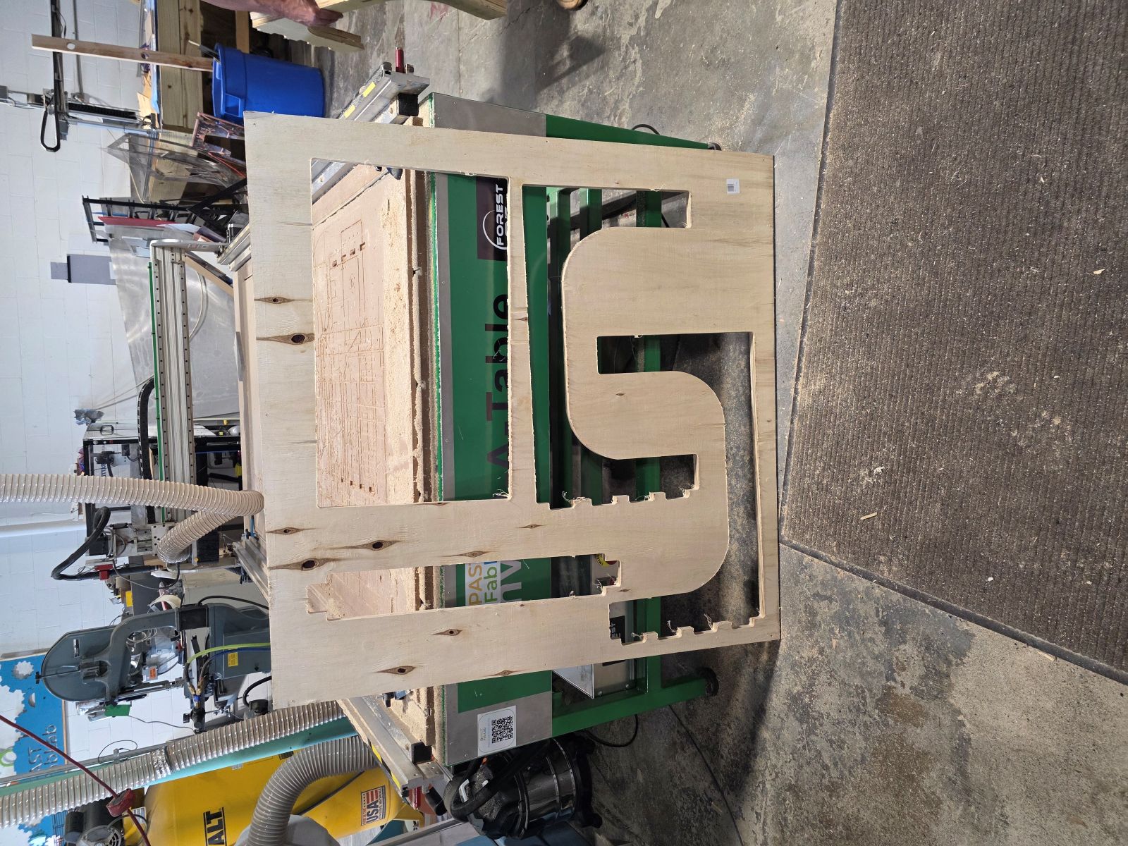 Finished CNC milling