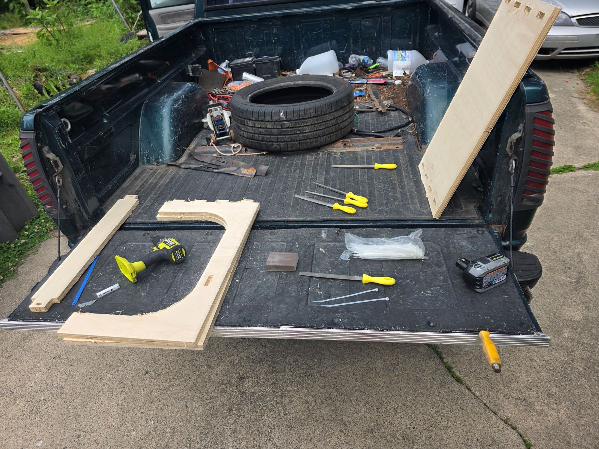 Starting to sand and file CNC parts at home