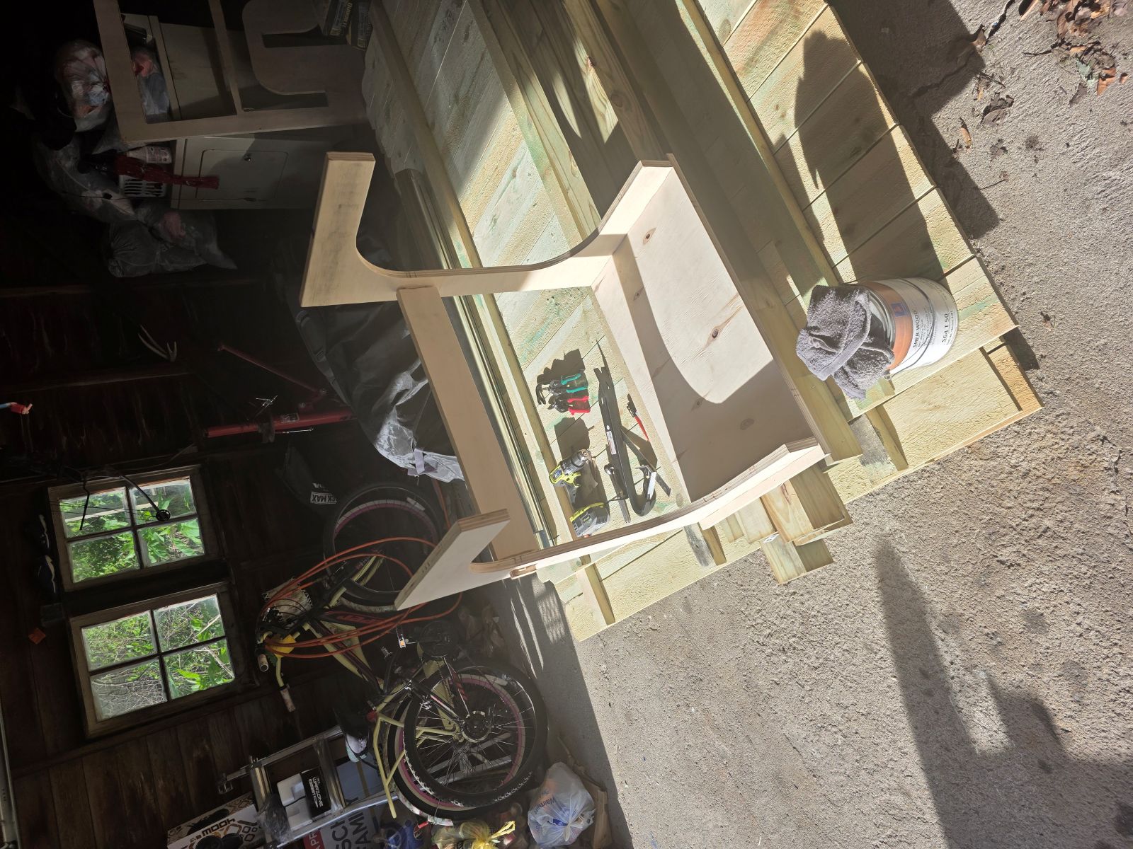 Filed and sanded CNC parts