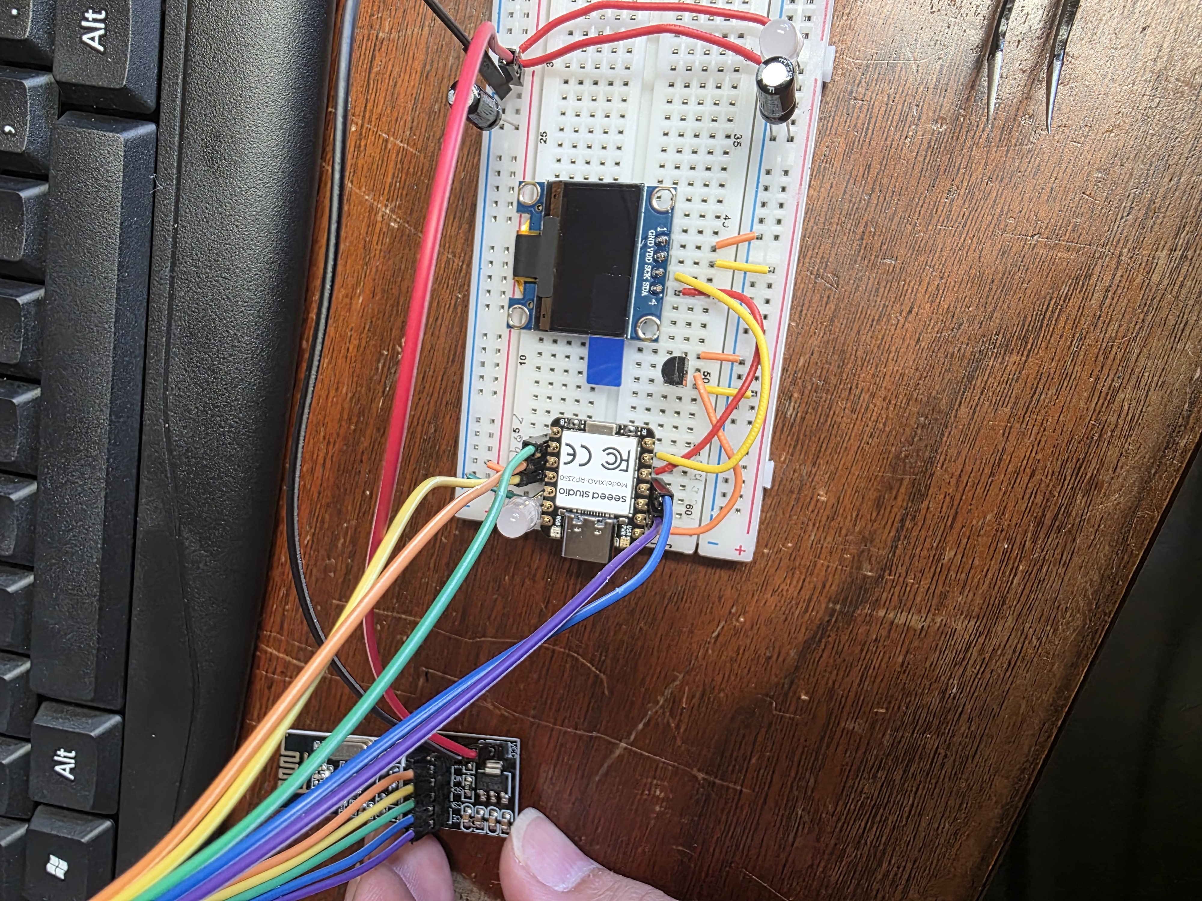 RP2350 and NRF module
