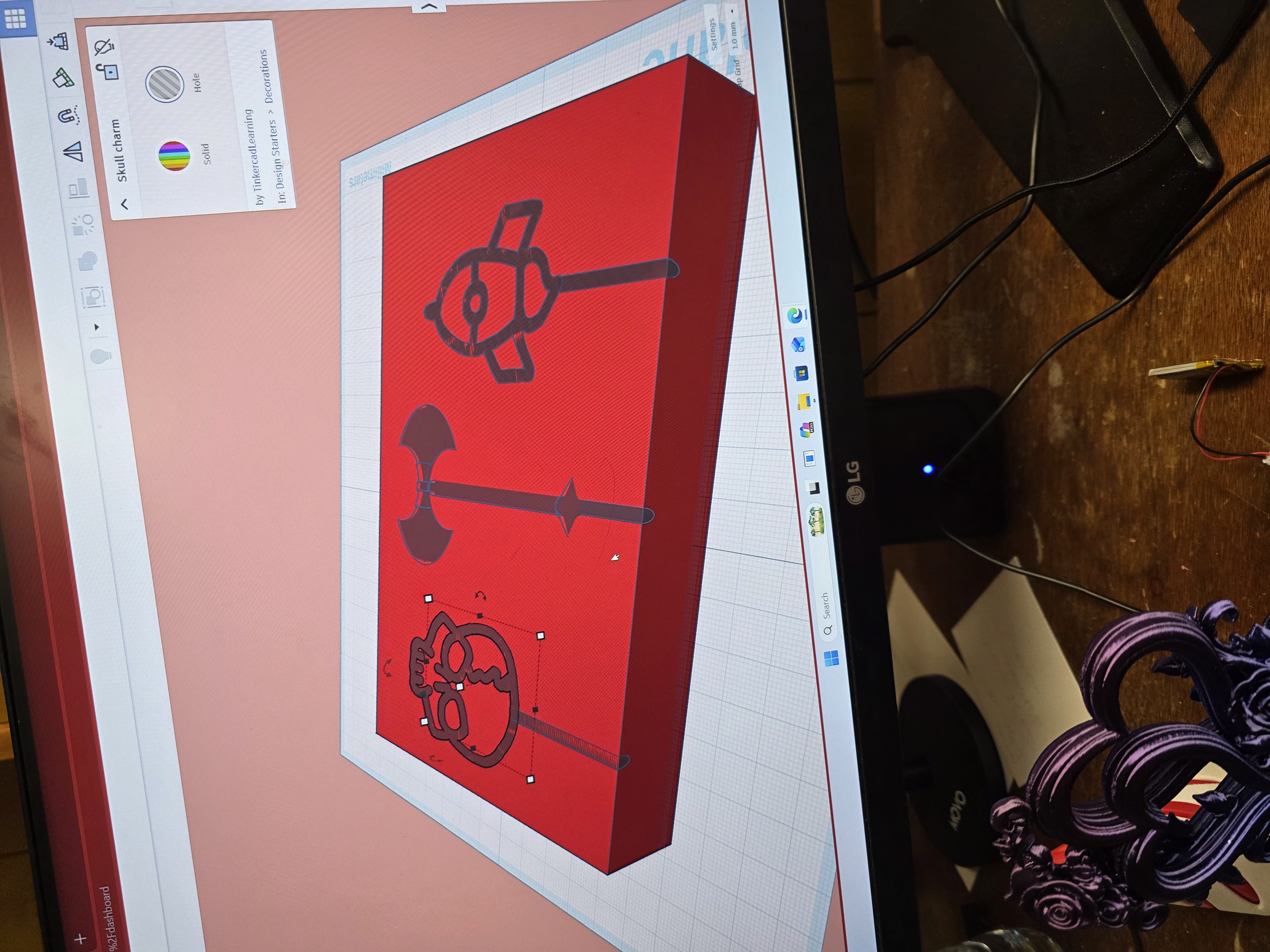 Failed mold design attempt