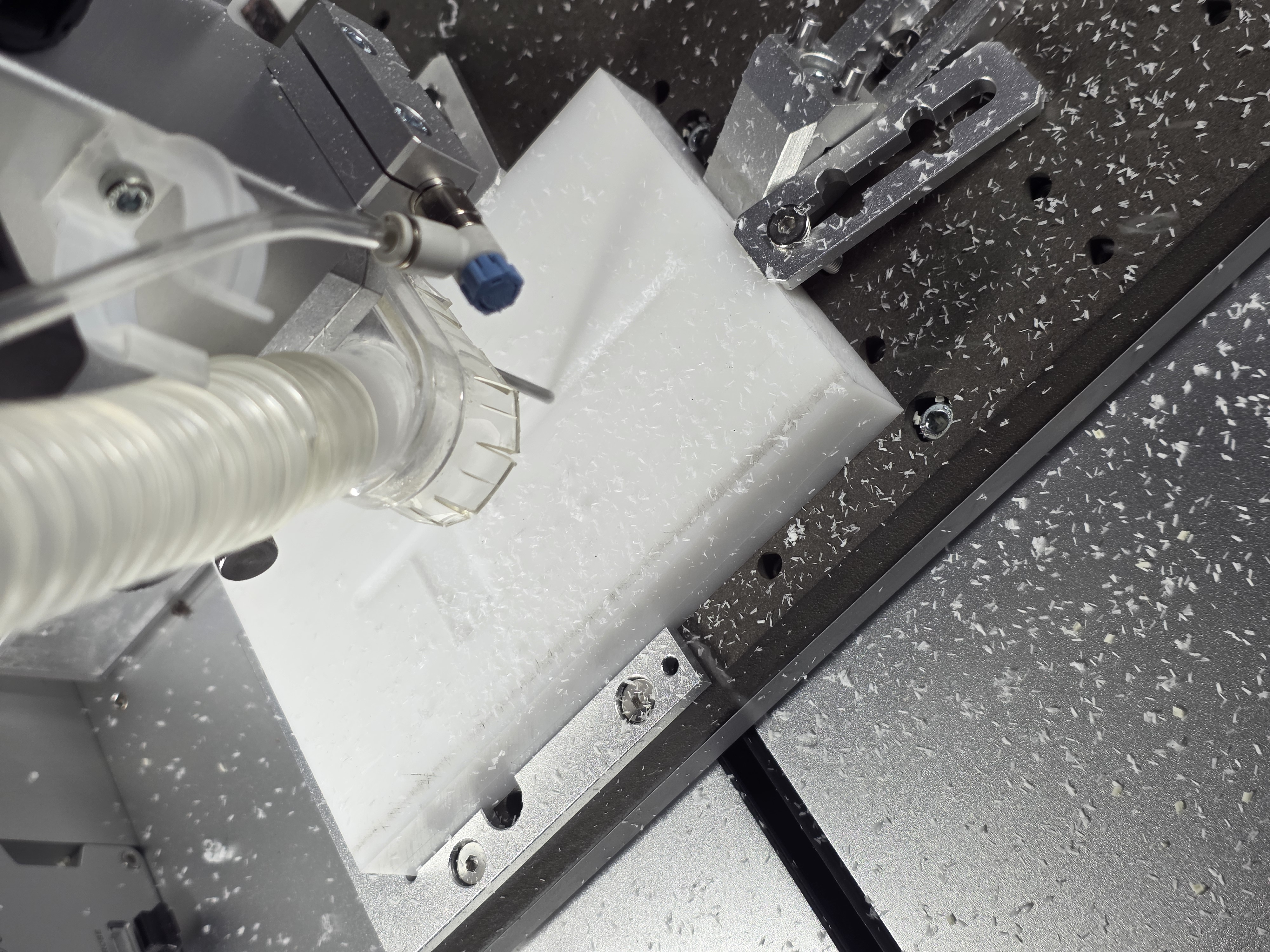 Cross ice cube process