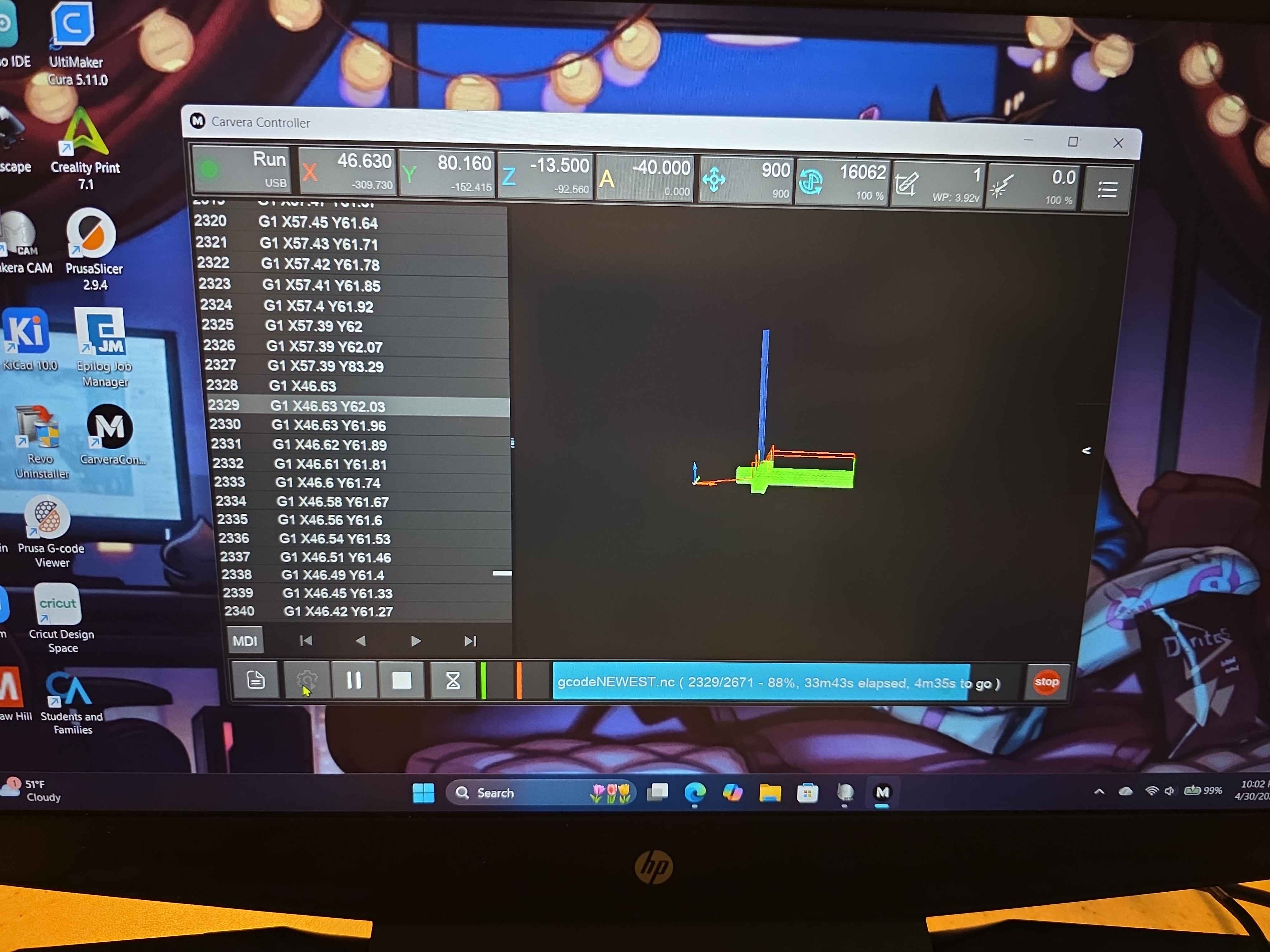 FreeCAD cross mold design
