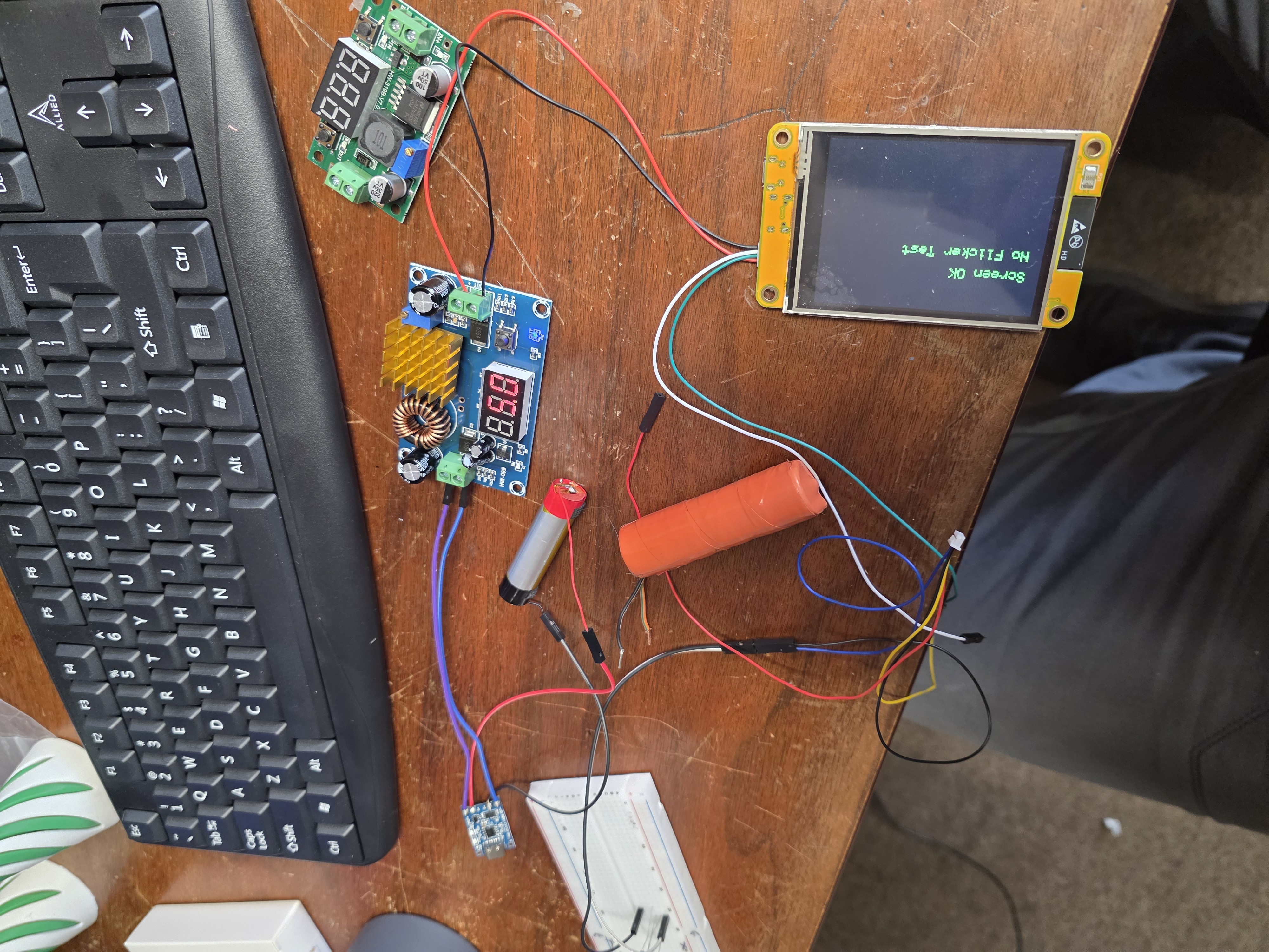 Week 15 final project interface result