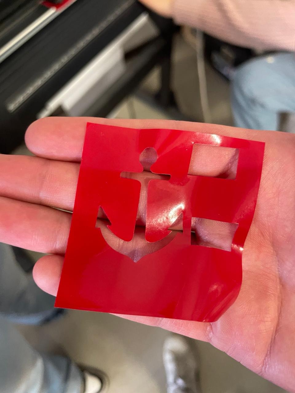 Vinyl cutter process