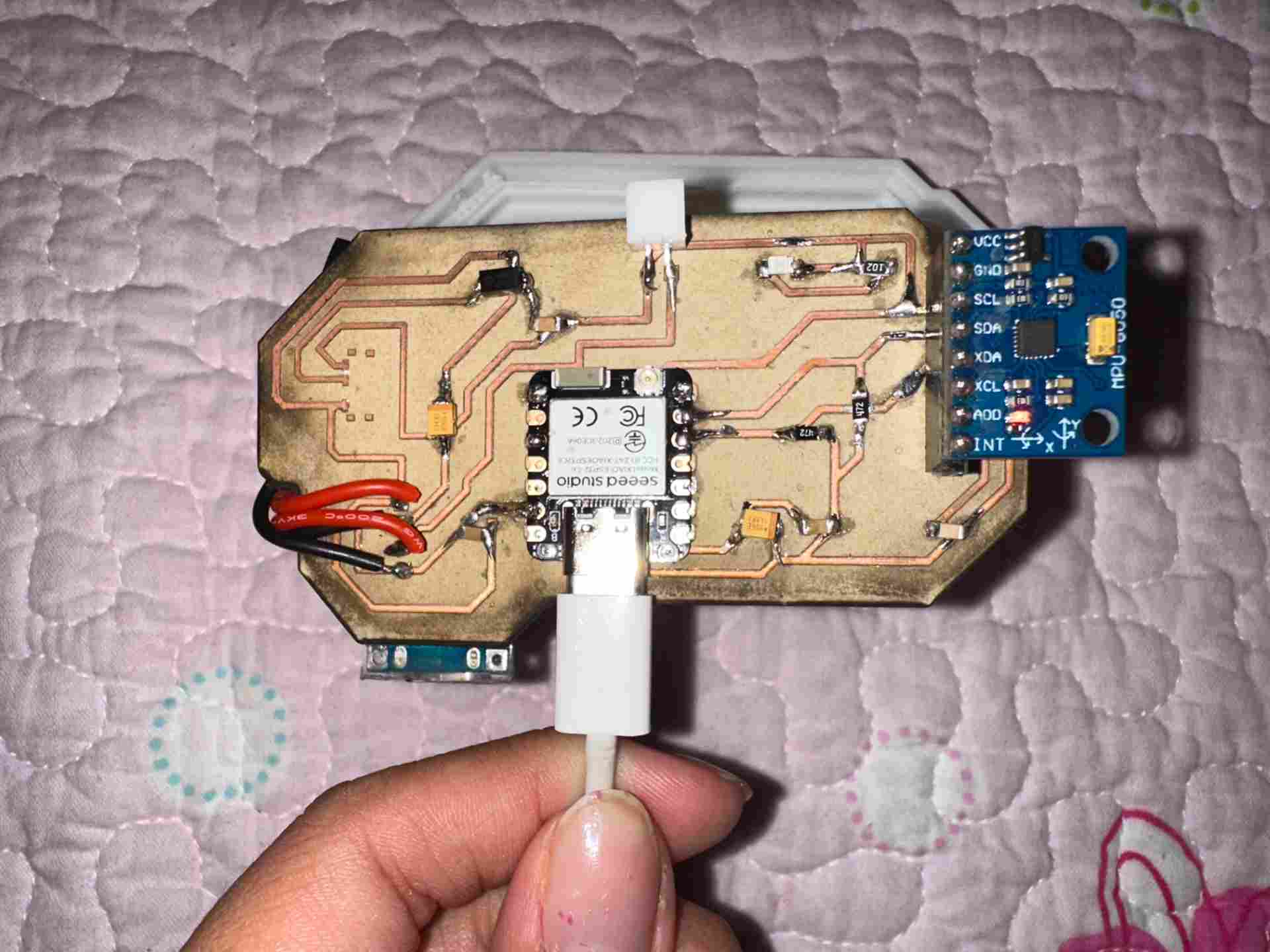 Assembled PCB