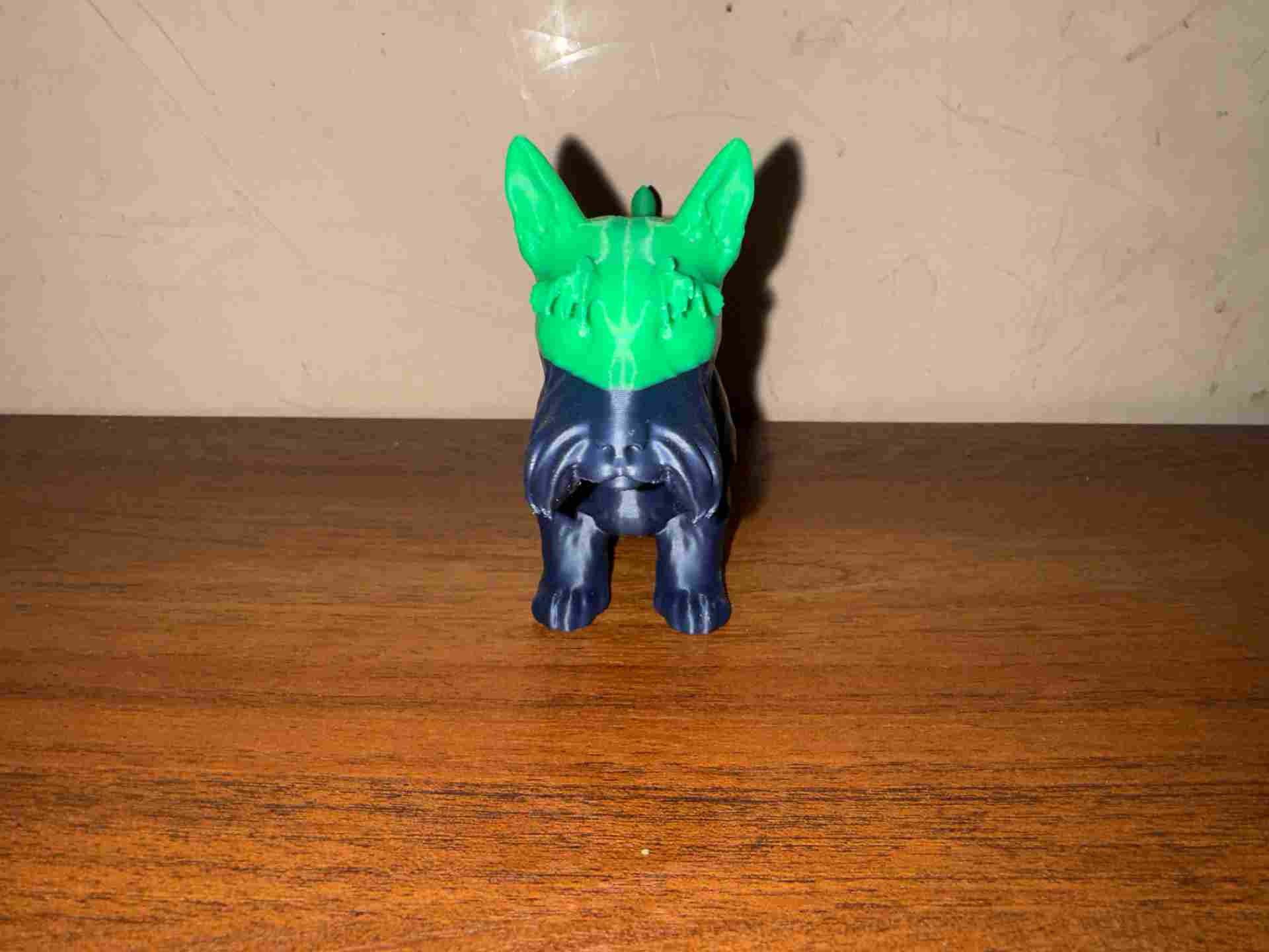 Printed maquette front