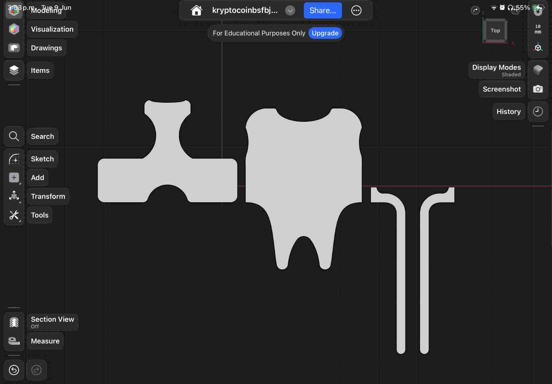 Shapr3D pattern
