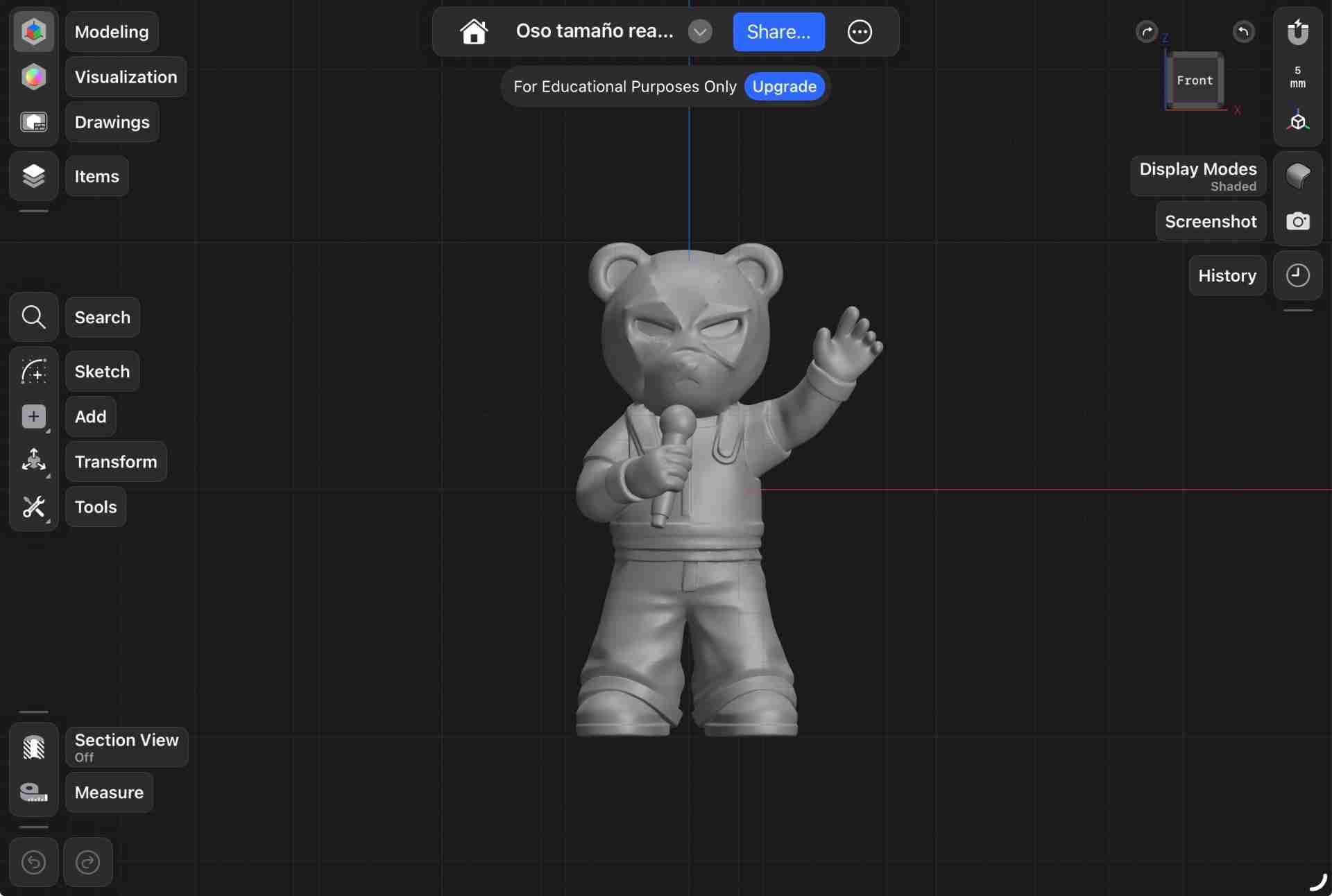 Shapr3D import