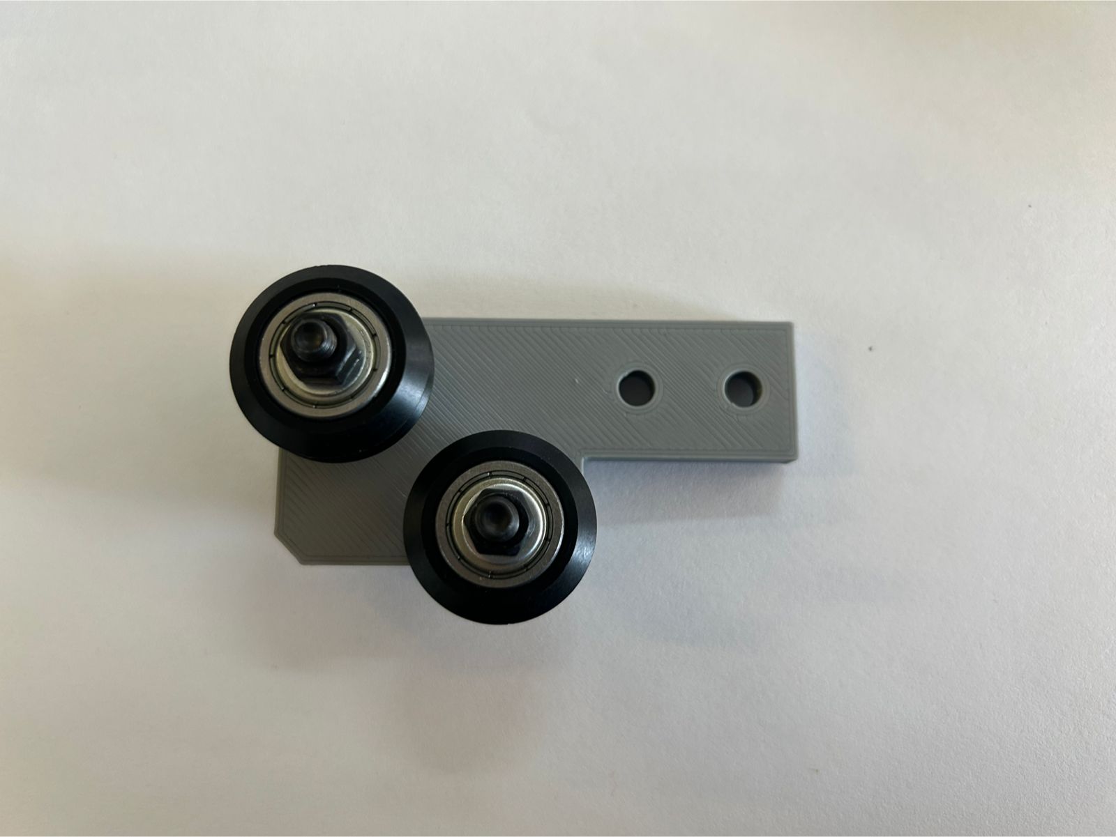 Vista lateral del ensamblaje del motor