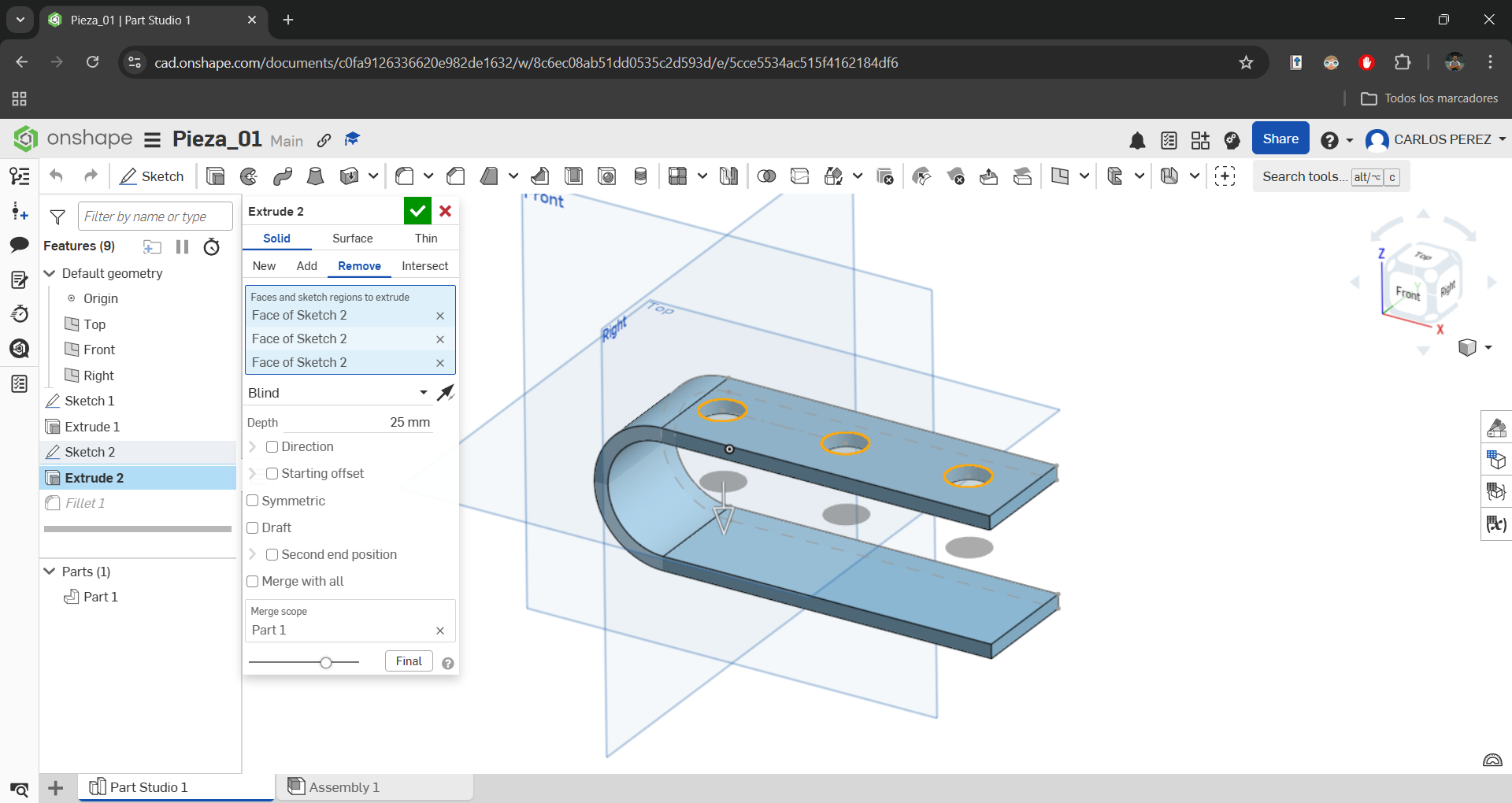 Onshape material nodes