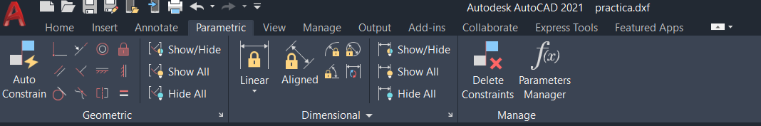 Fusion 360 Parameters