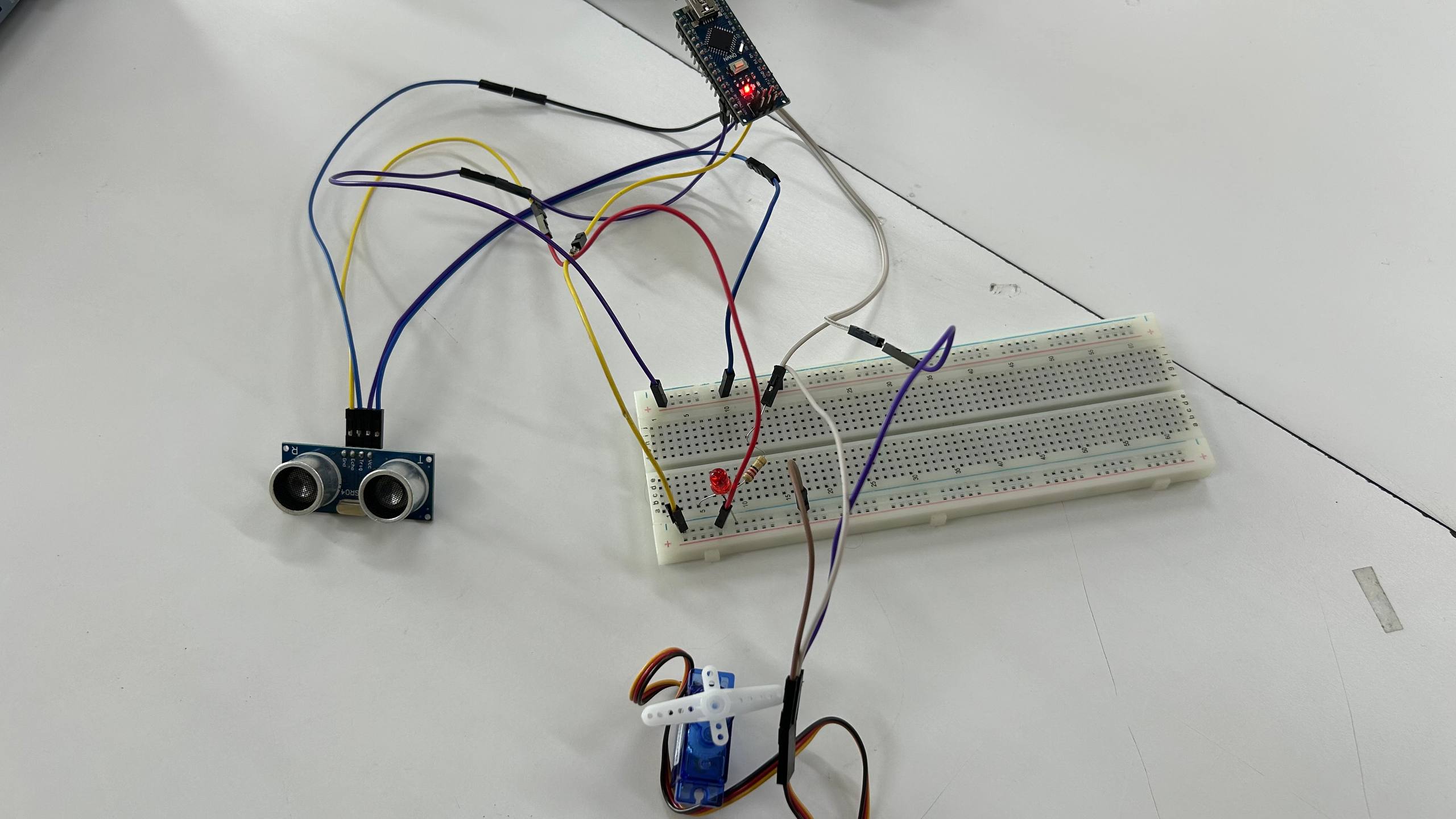 System working with real objects