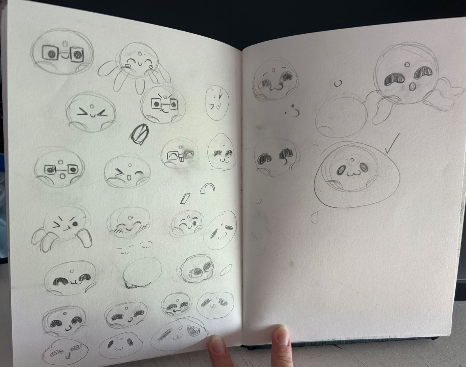 Robot Face Sketches