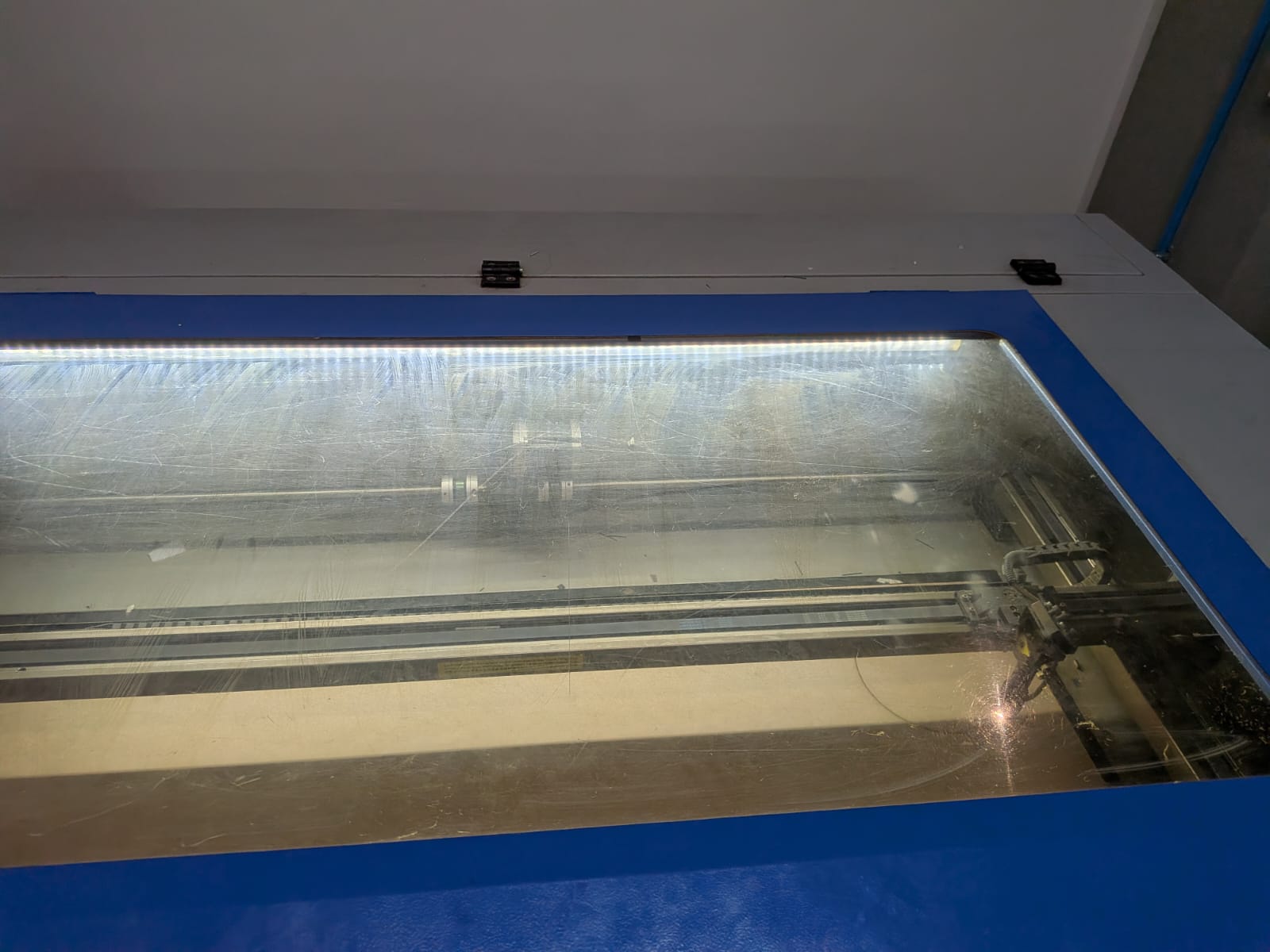 Laser Cutting the base