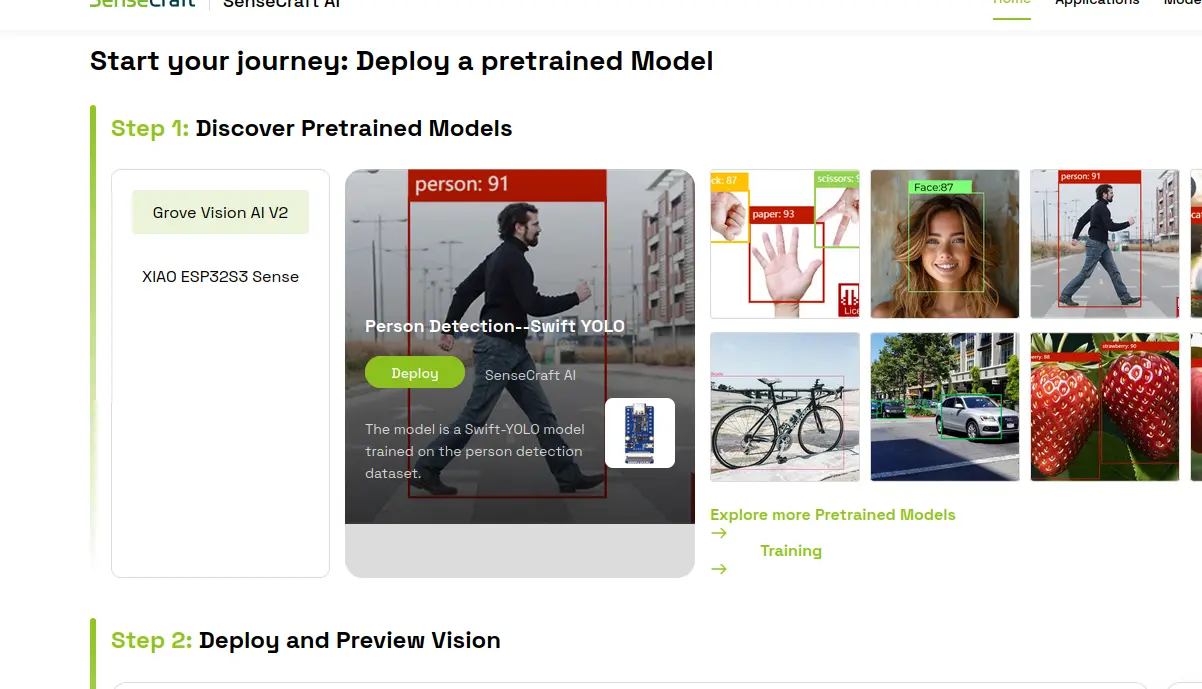 Sense Craft Model Selection