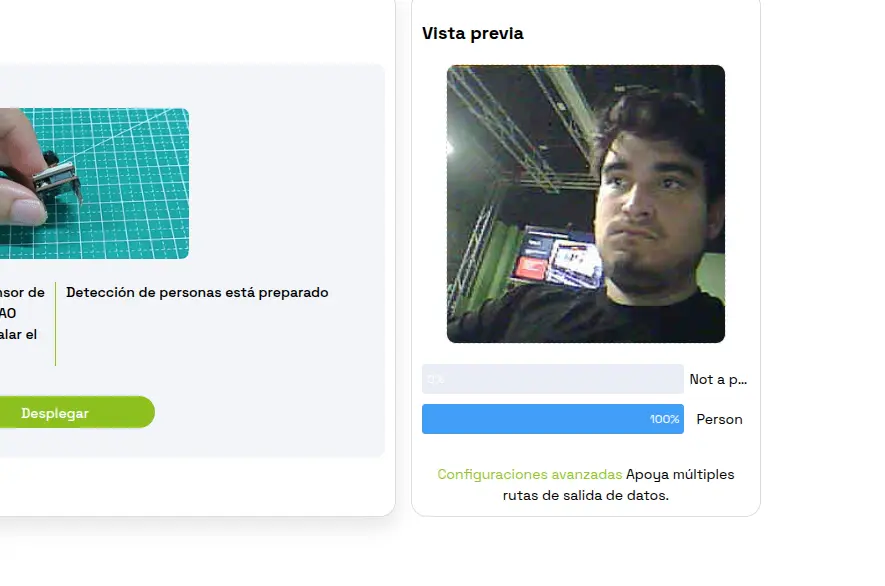 Sense Craft Person Detection