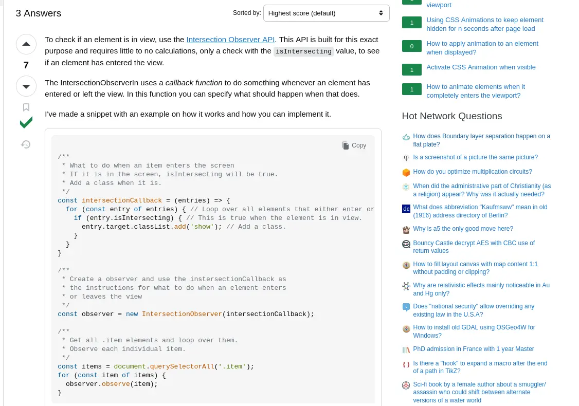Stack Overflow Answer Screenshot