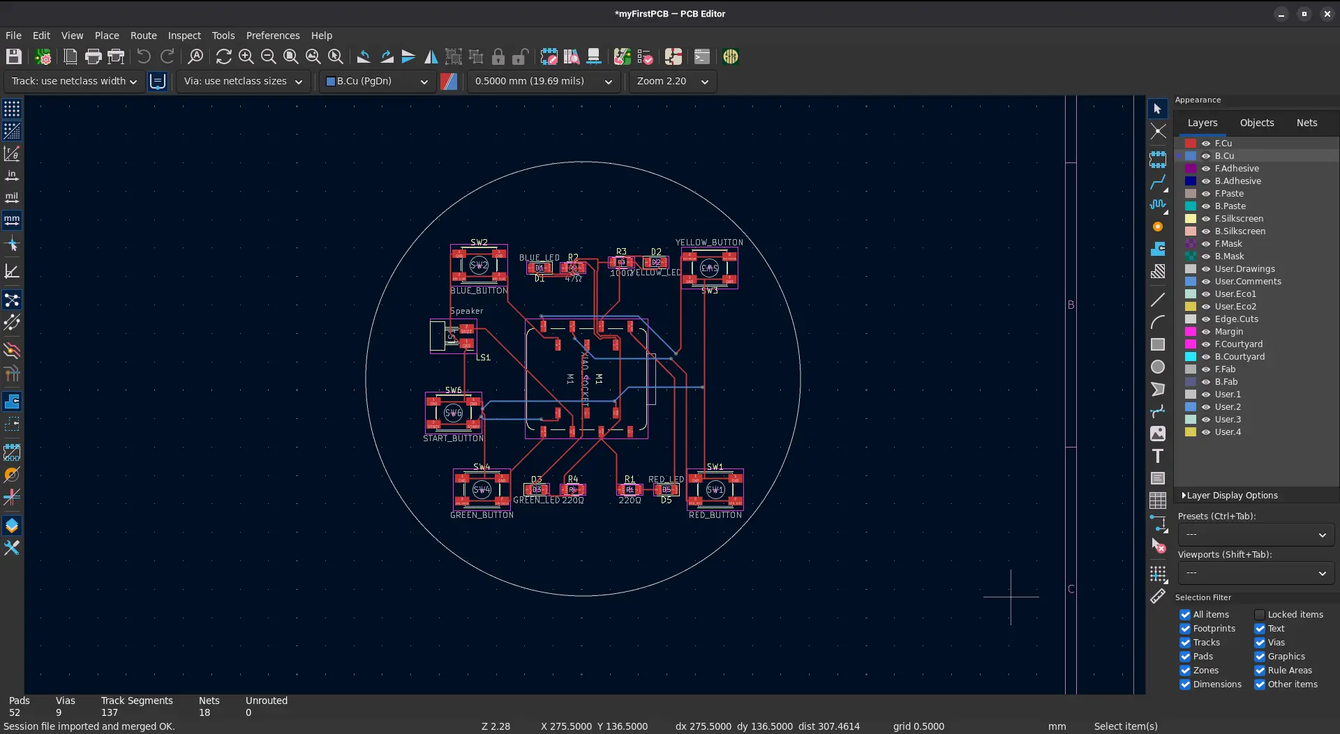 PCB Arrangement
