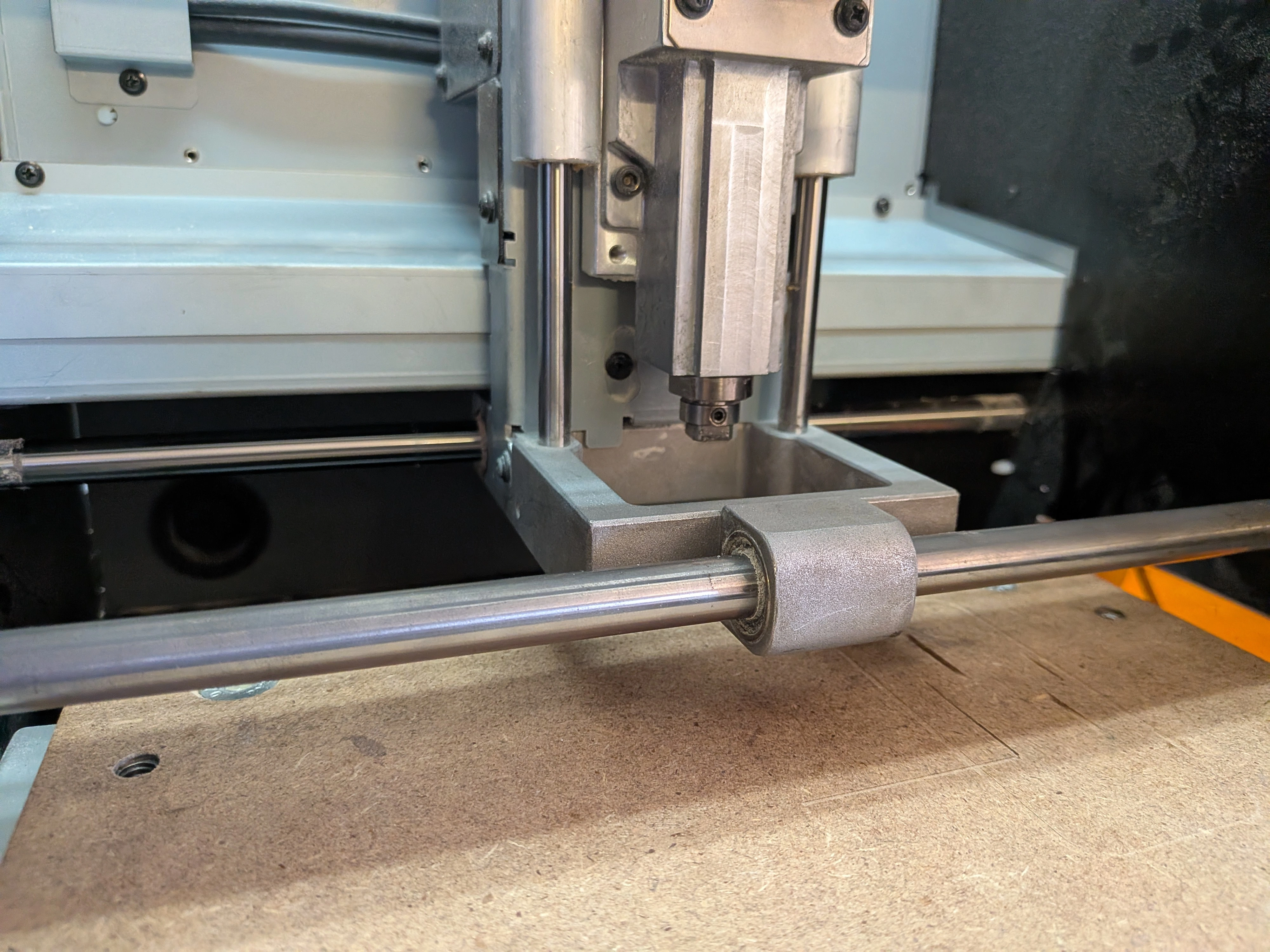 Roland drill bit location