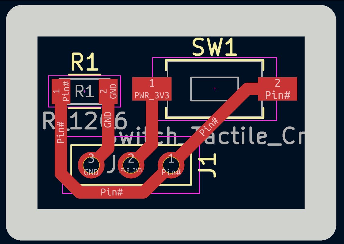 Emergency stop button board schematic