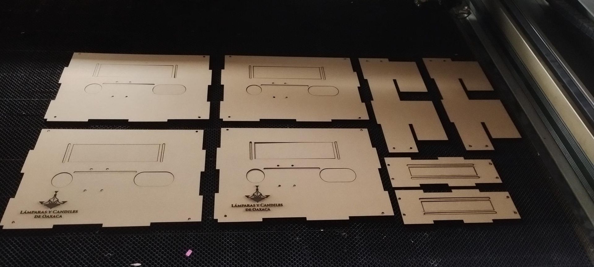 Laser cutting parameters