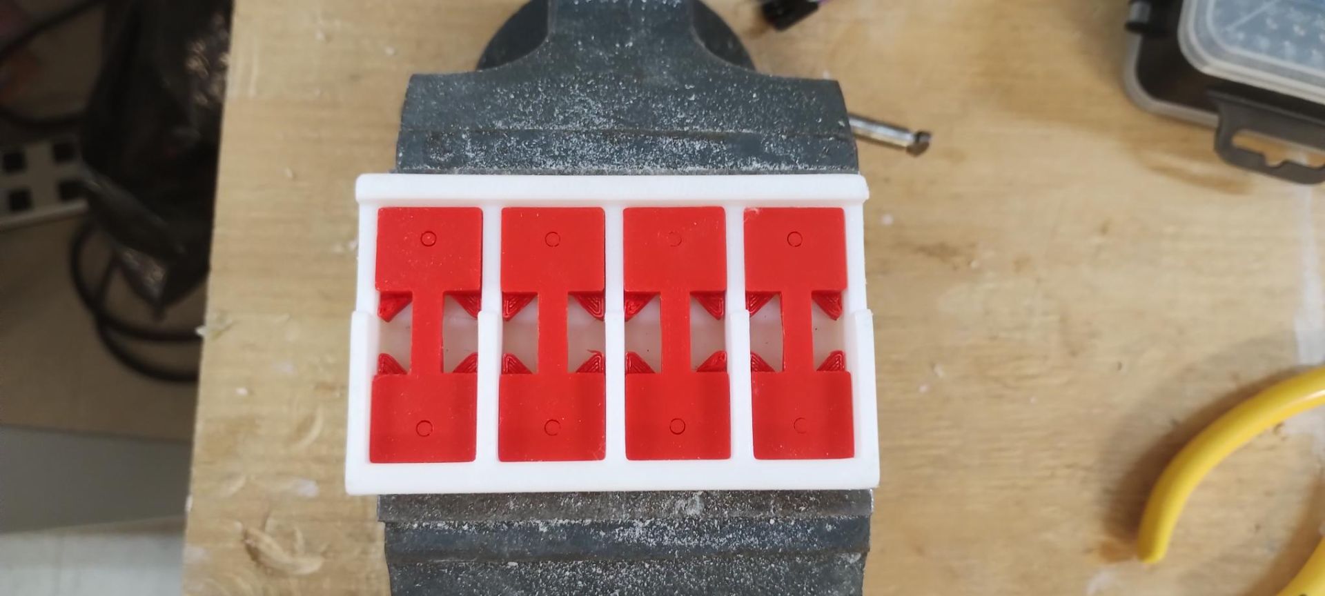 Crystal molds in the box