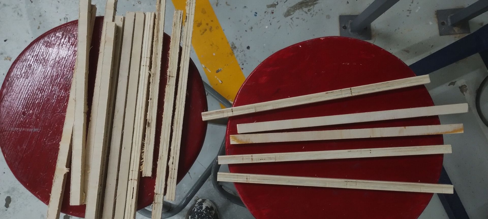 Sanded vs unsanded pieces