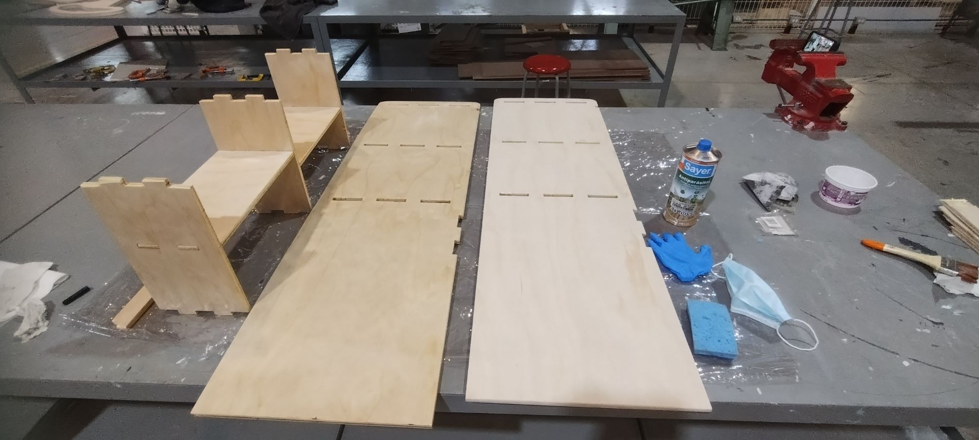 Applying preventive pesticide