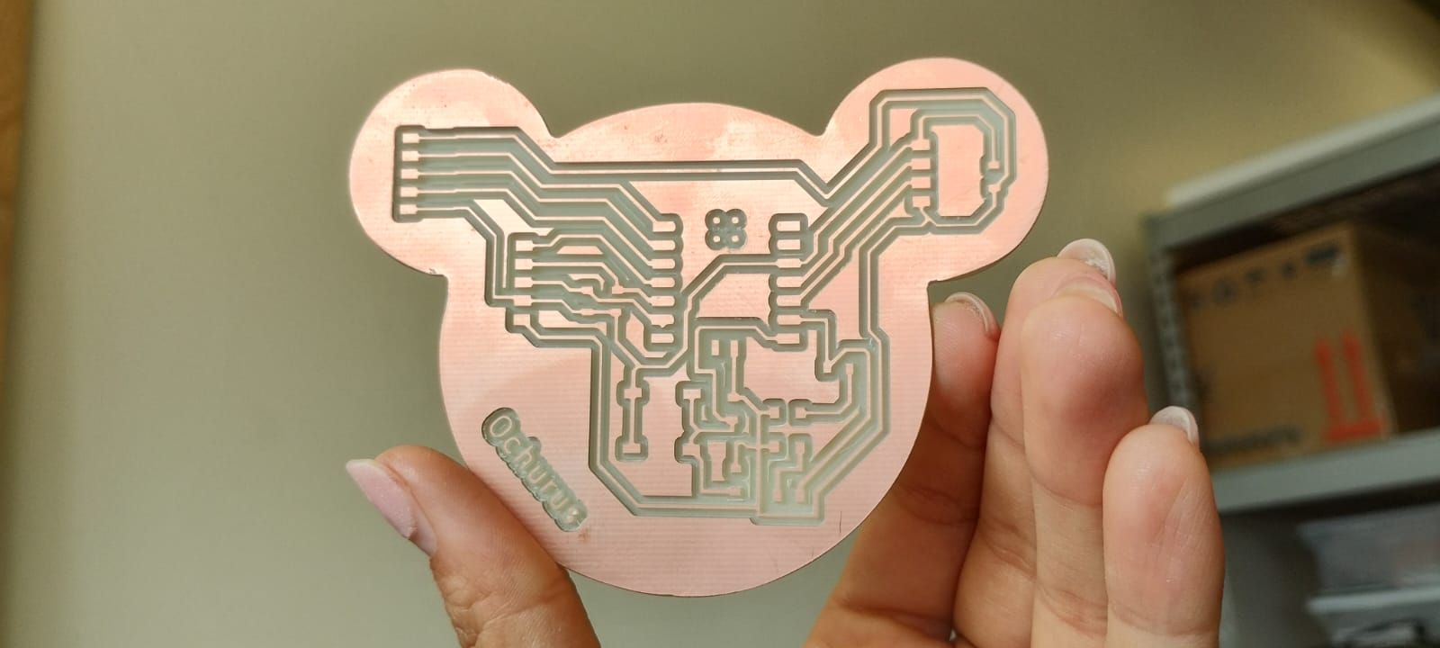 Remove and sand the board