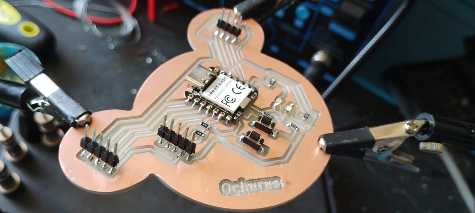 Final soldered board