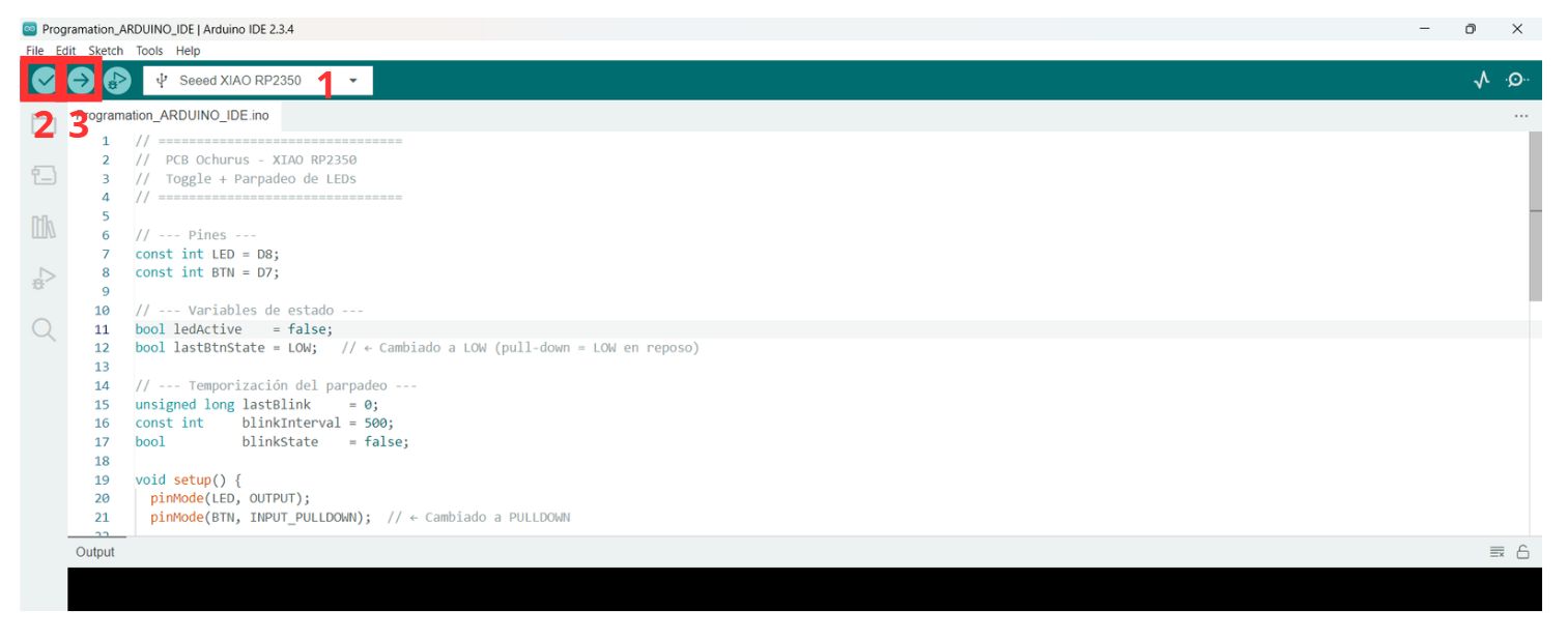 Upload code in Arduino IDE