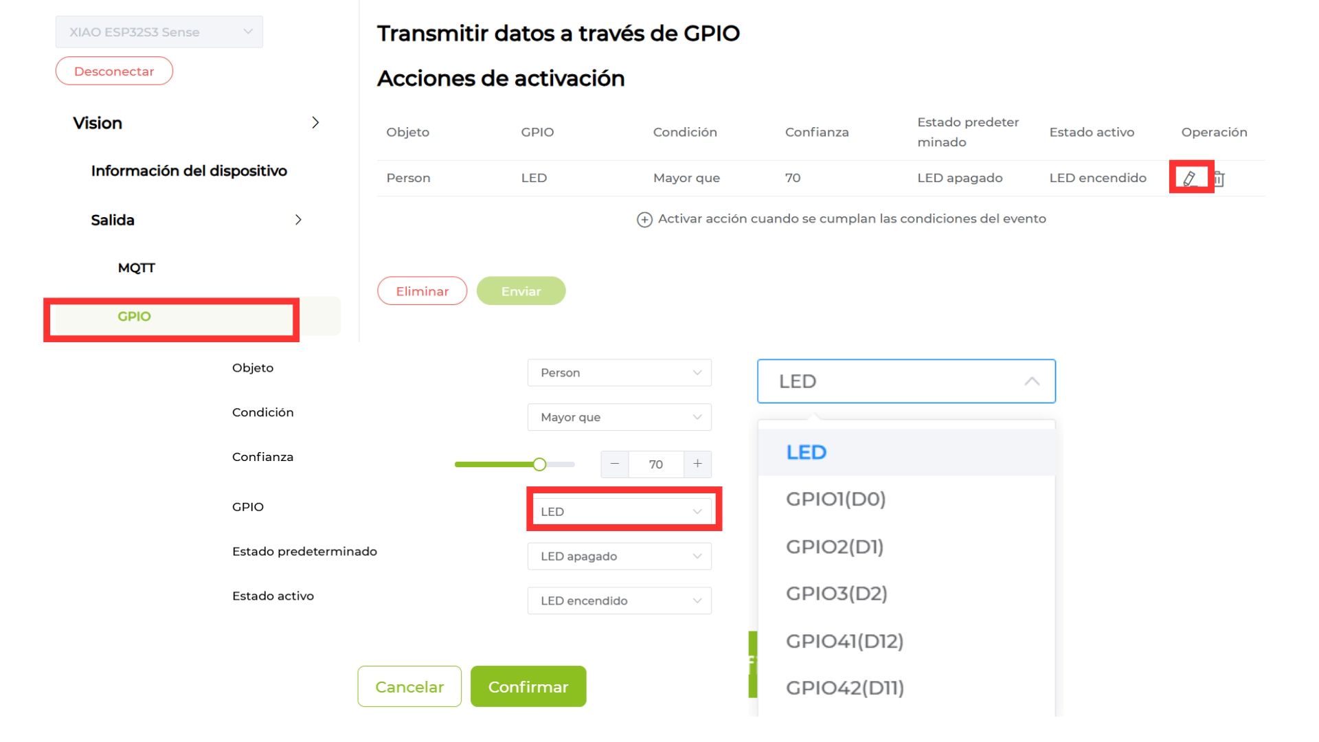Sense Craft - configuration