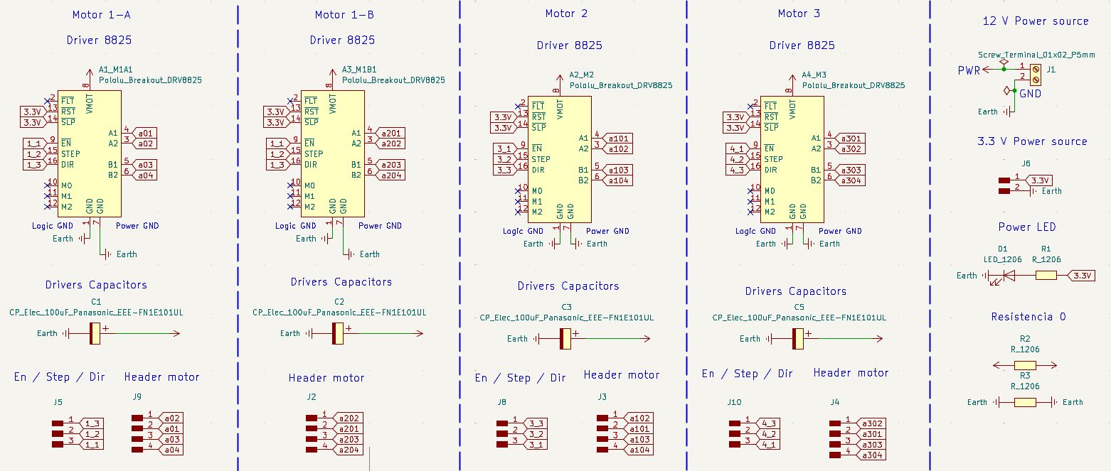 Complete driver board schematic