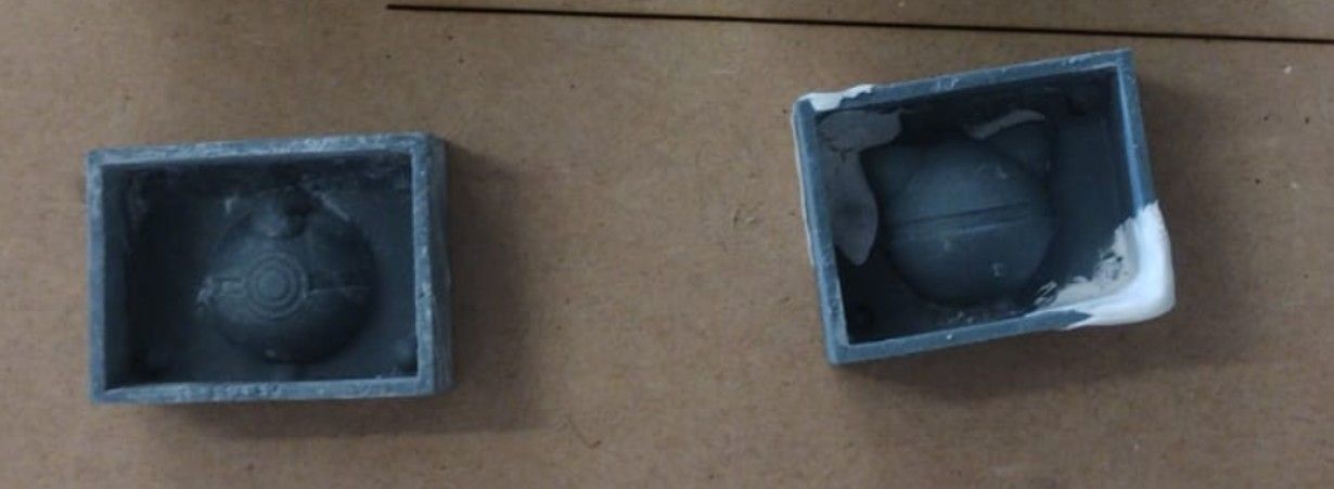 Final molds after post-processing