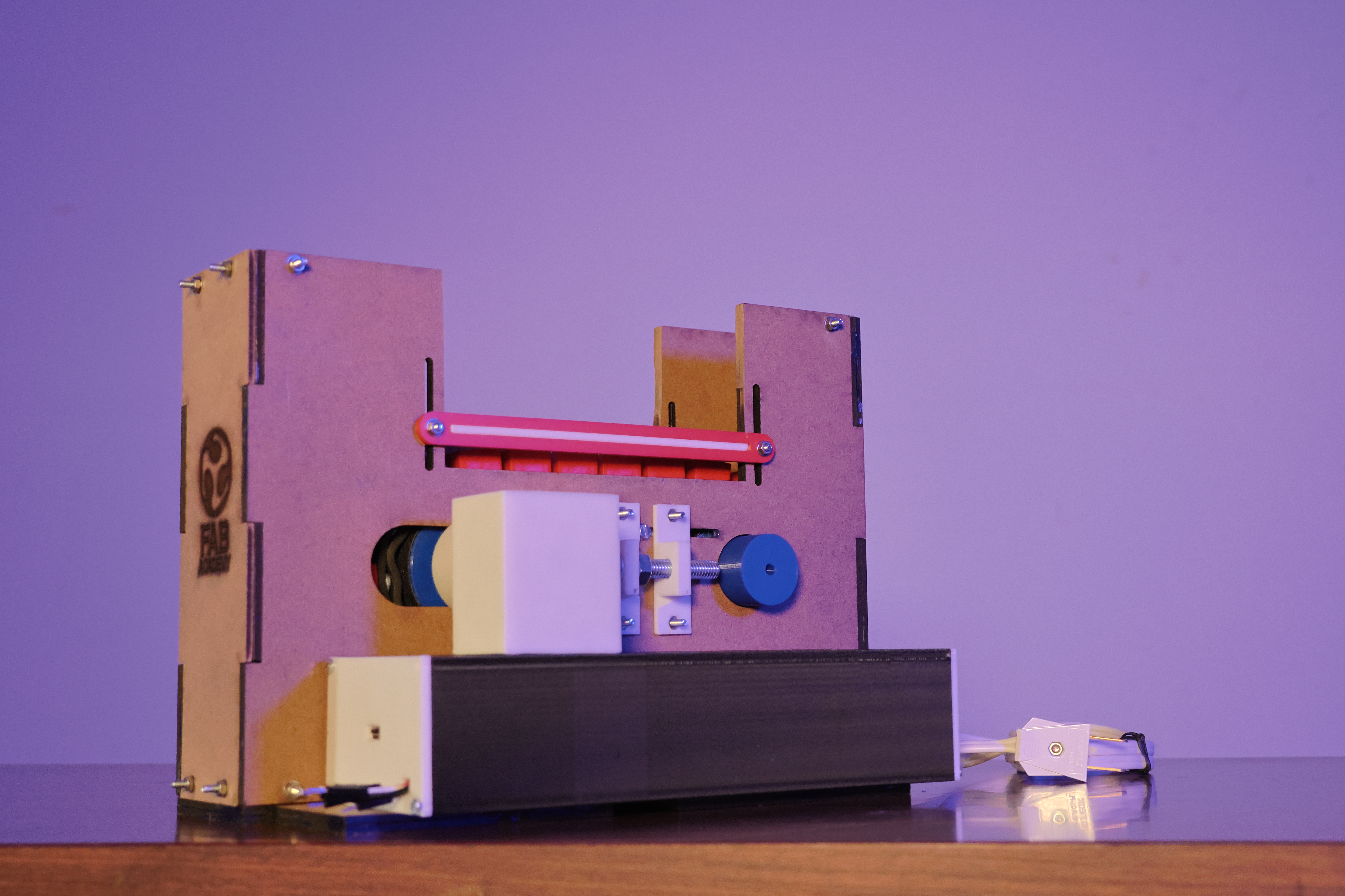 Machine structure as packaging