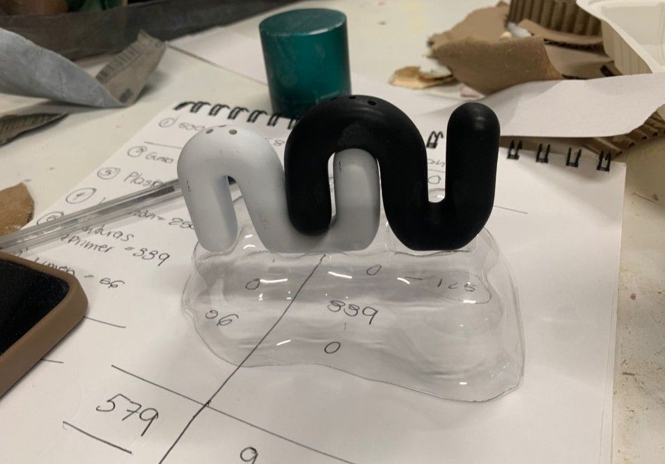 Piece before painting