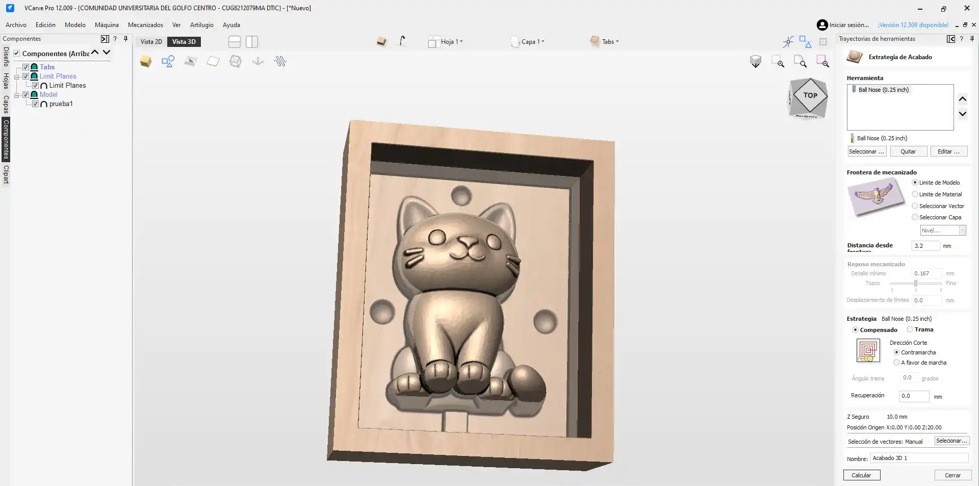 VCarve step 5